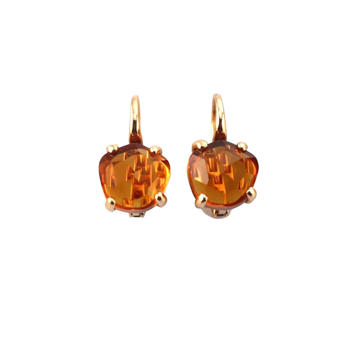 Pomellato Lola 18k Gold Citrine Earrings