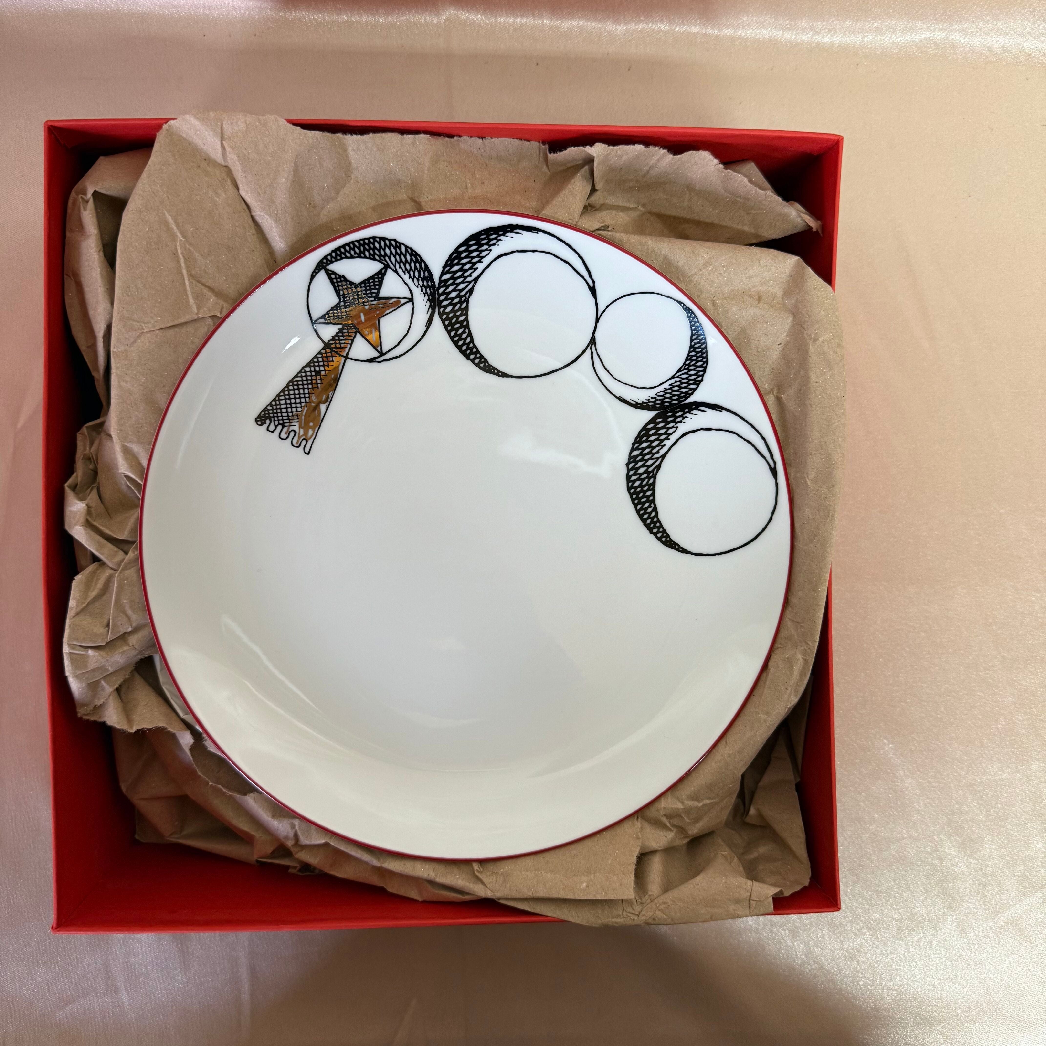 Richard Ginori Comet Dessert Plate Set of 6