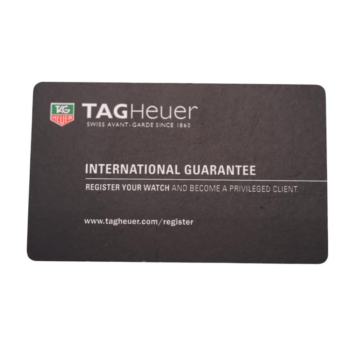 TAG Heuer Carrera Calibre 1887 Watch CAR2112-0