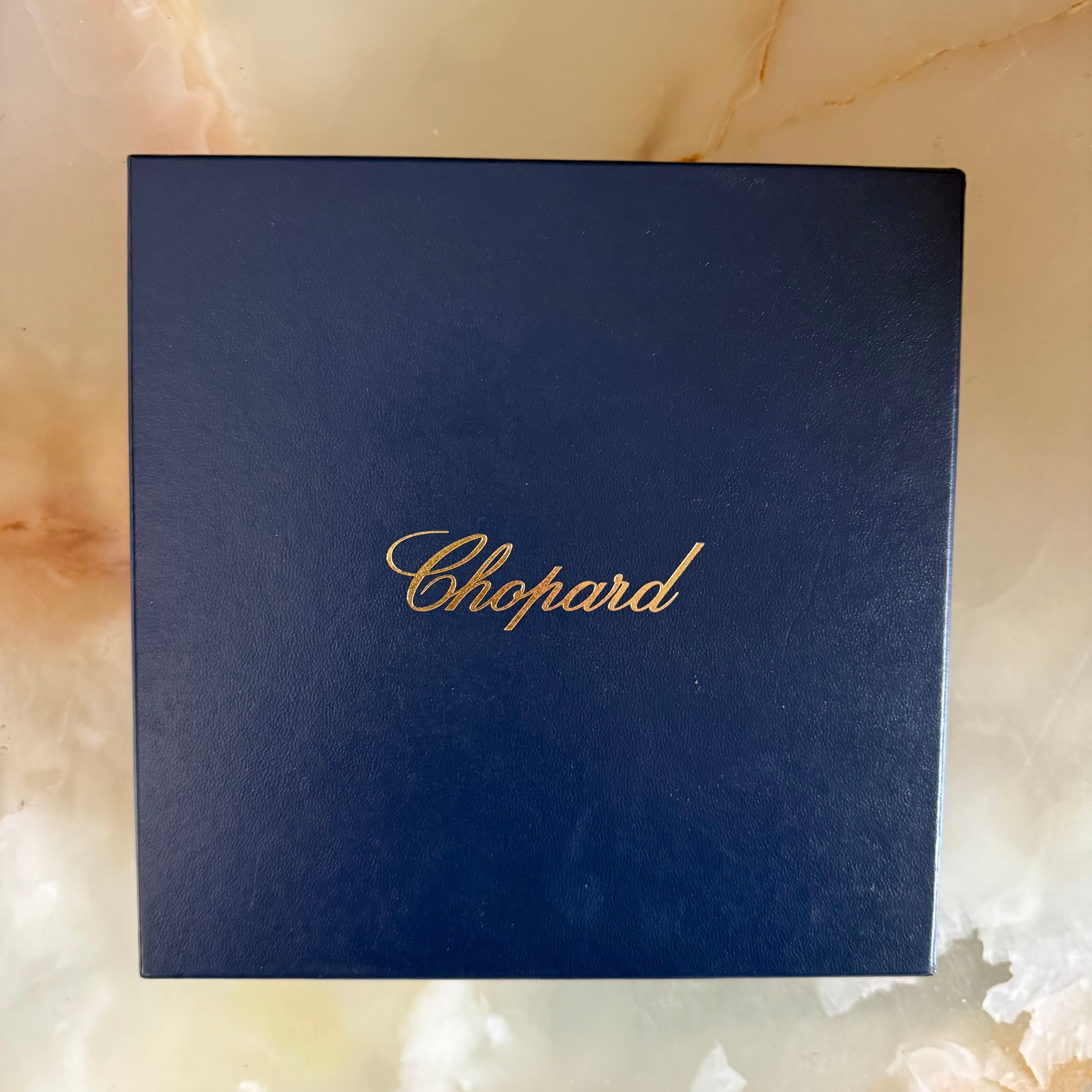 Chopard Icon Metallic Gold Python Print Leather Belt