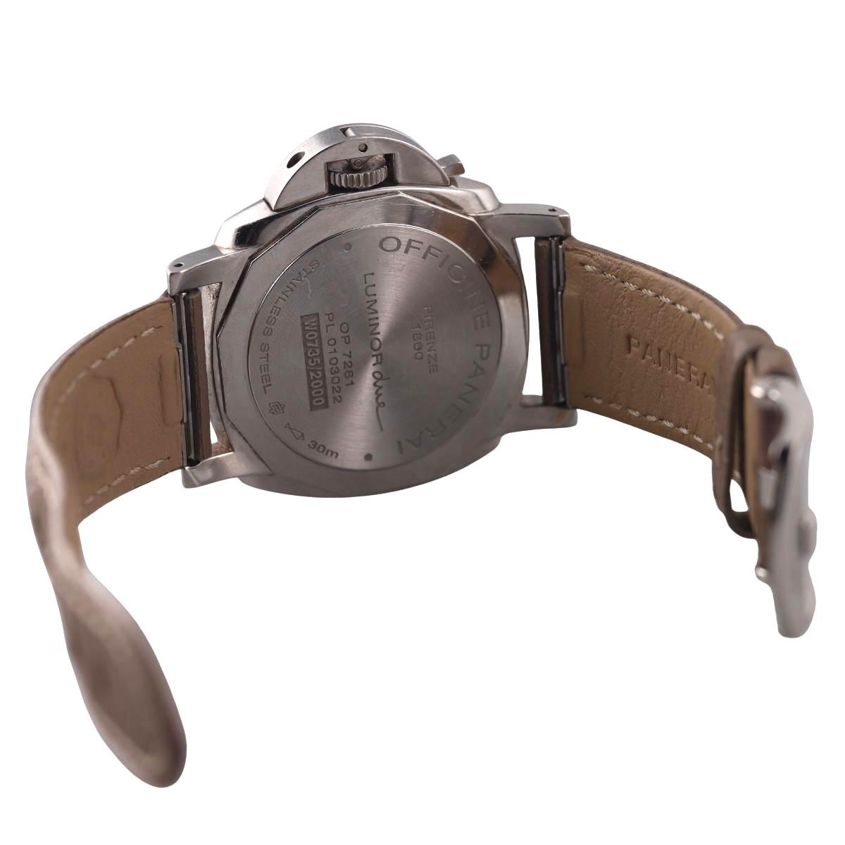 Panerai Luminor Due Steel Watch PAM01043
