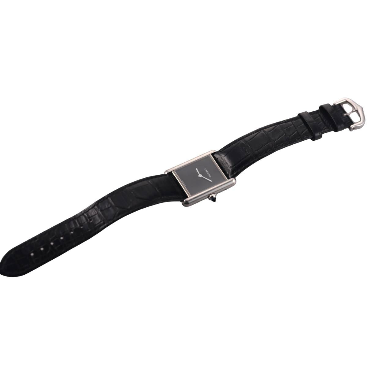 Cartier Tank Must de Cartier Steel Watch WSTA0072