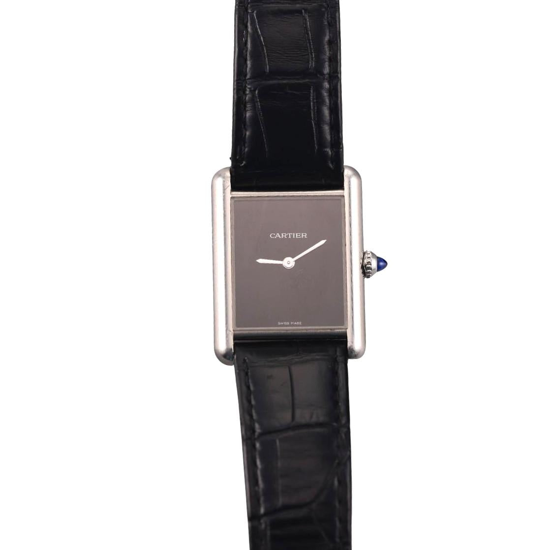 Cartier Tank Must de Cartier Steel Watch WSTA0072