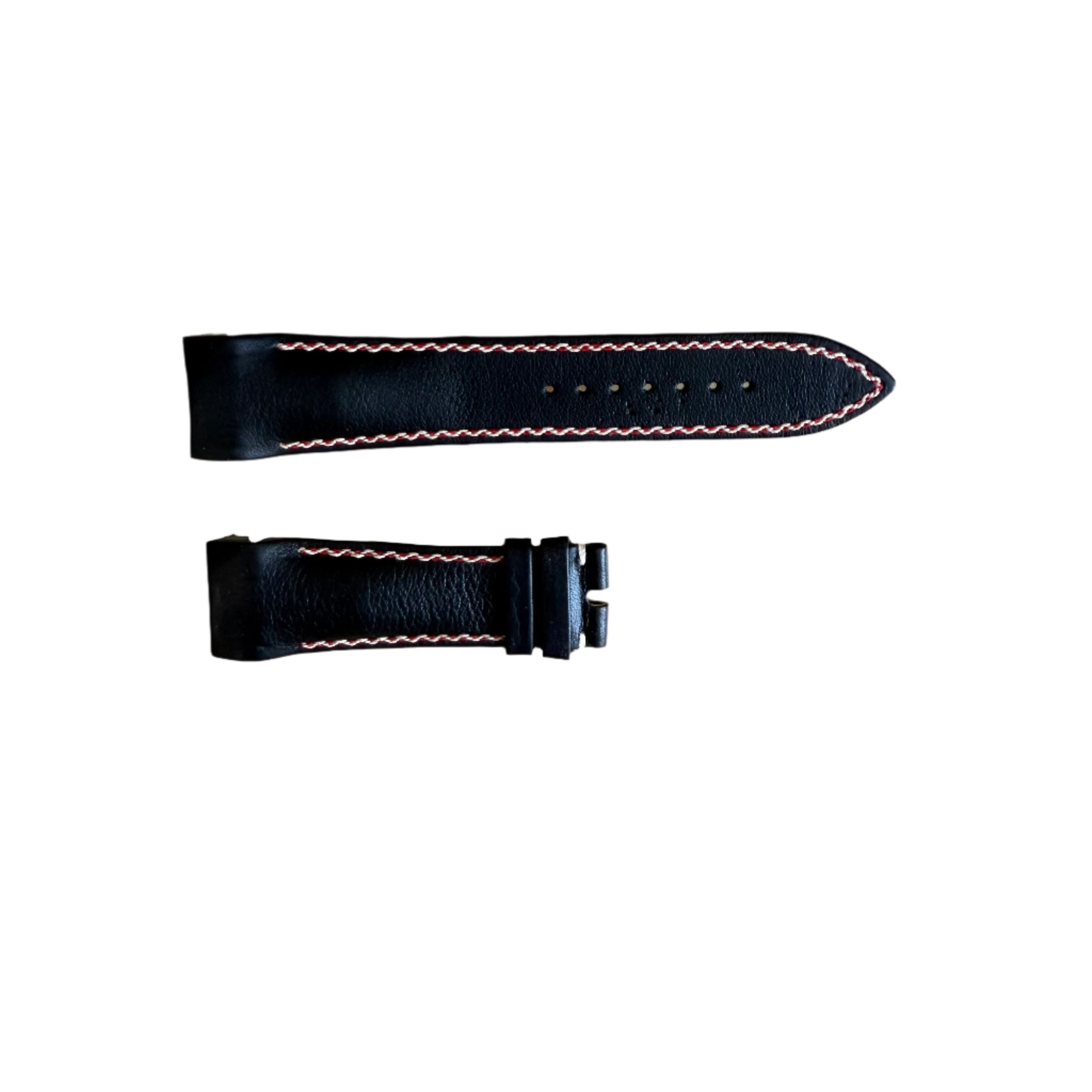 Authentic Breguet Black Leather Watch Strap Band 23mm