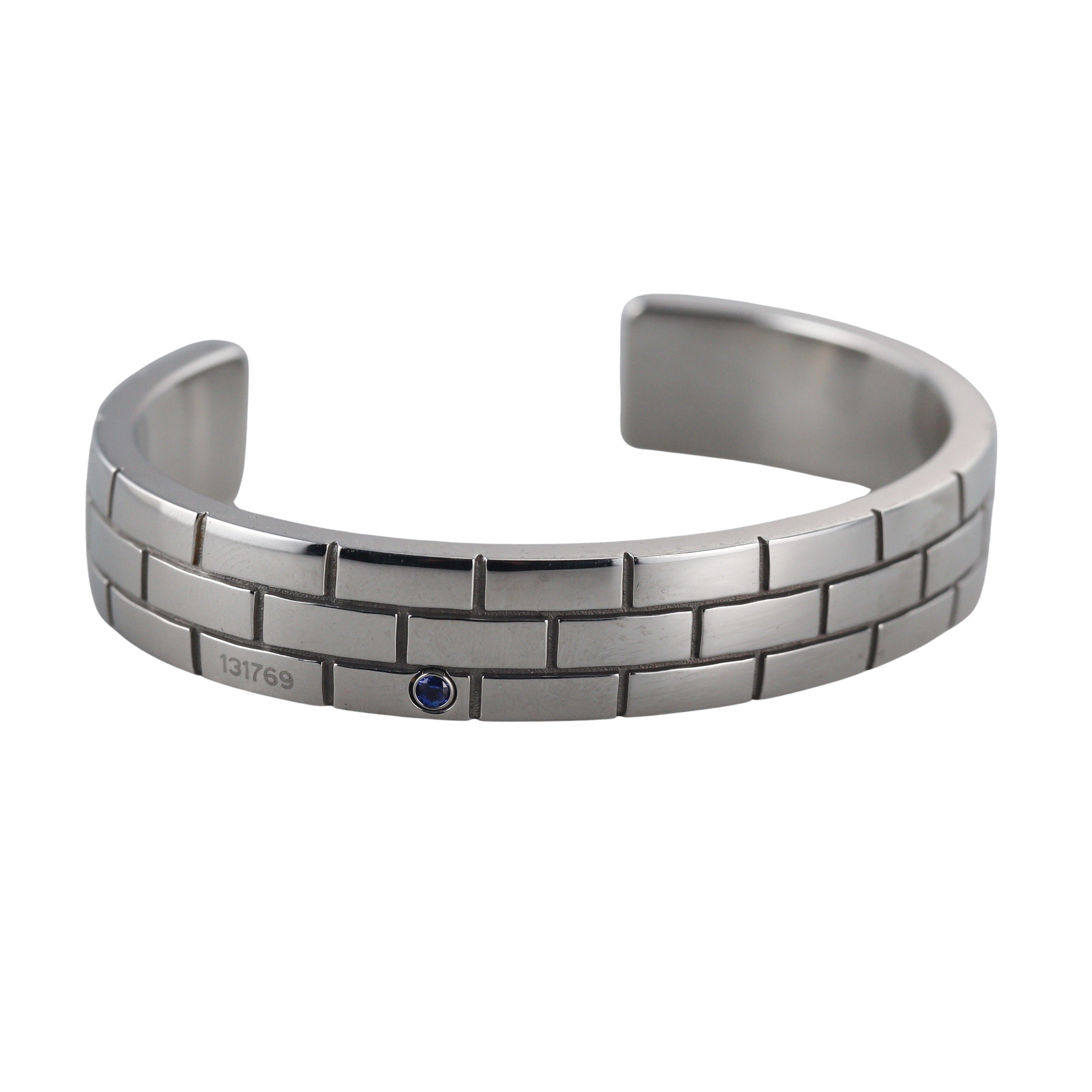 Montblanc Signature for Good Stainless Steel Cuff Bracelet 127709