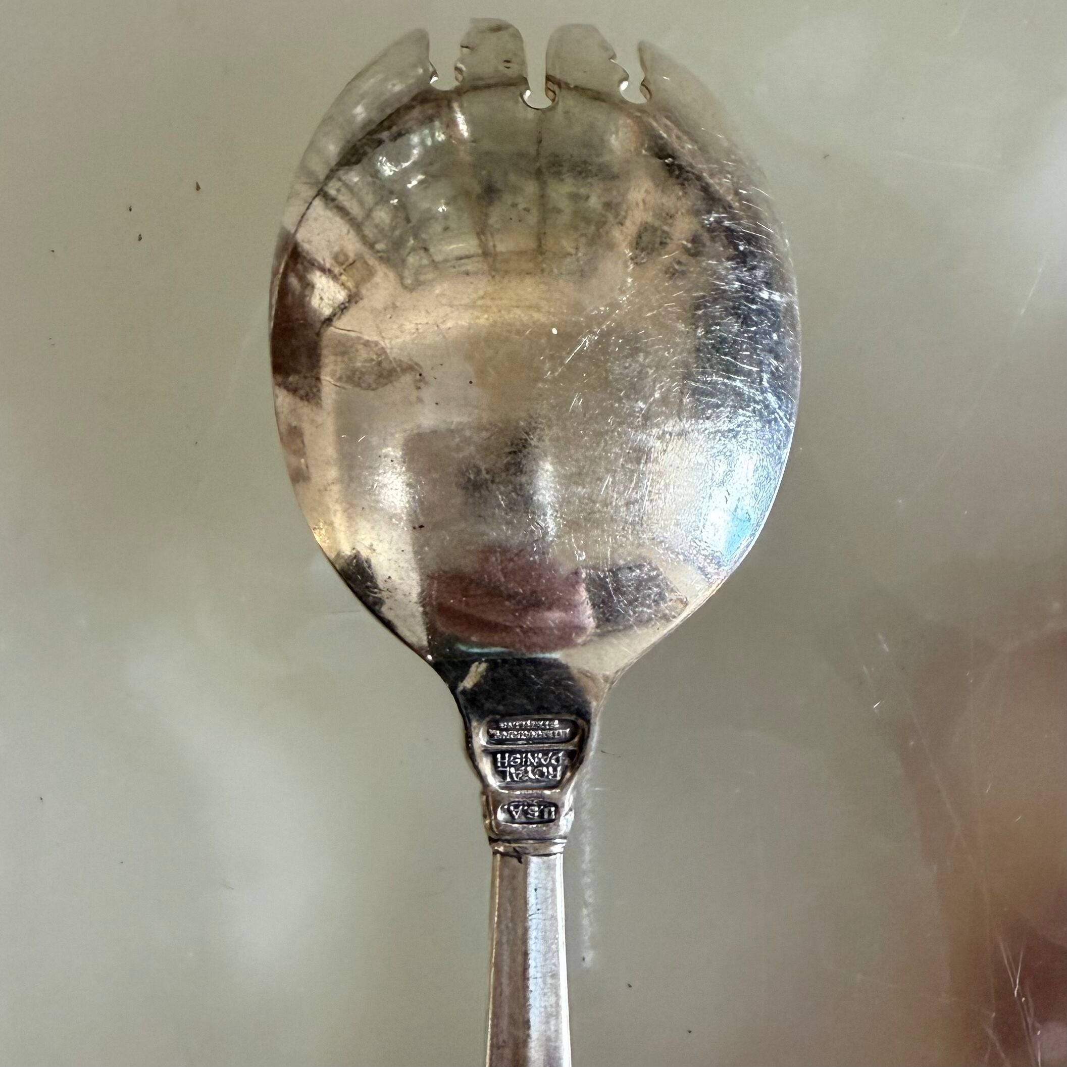 International Royal Danish Sterling Ice Cream Fork Set of 12