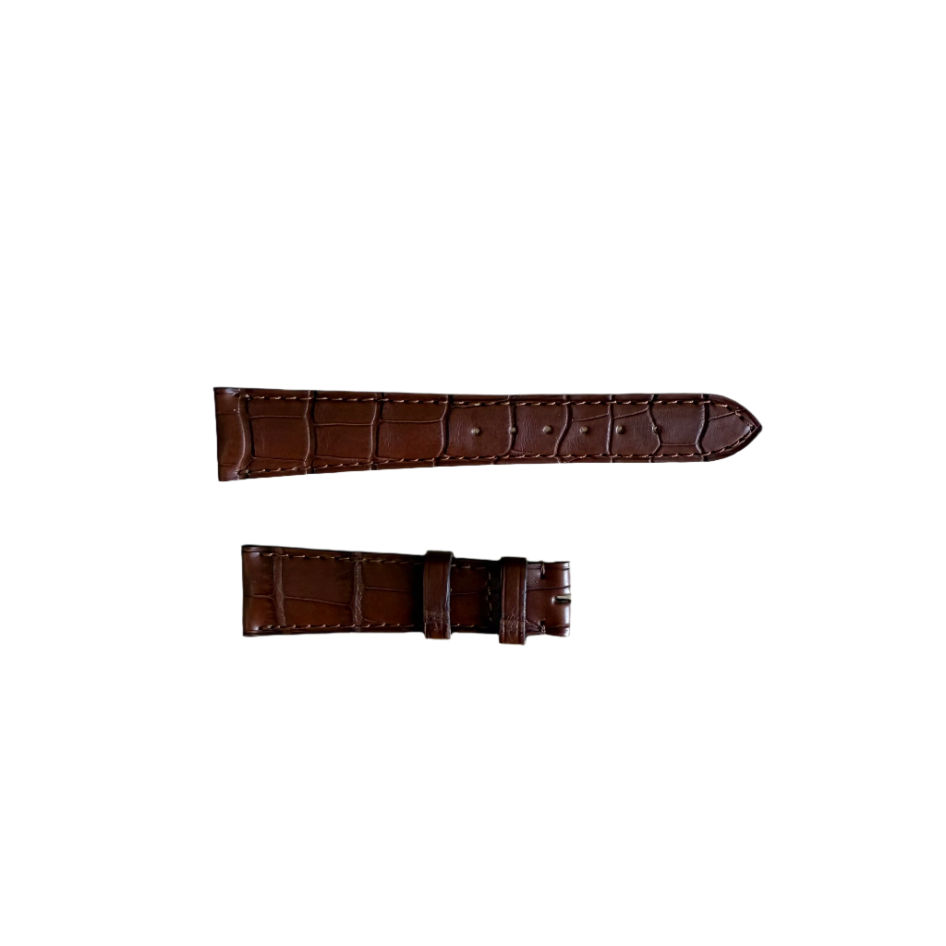 Authentic Breguet Brown Alligator Watch Strap Band 18mm