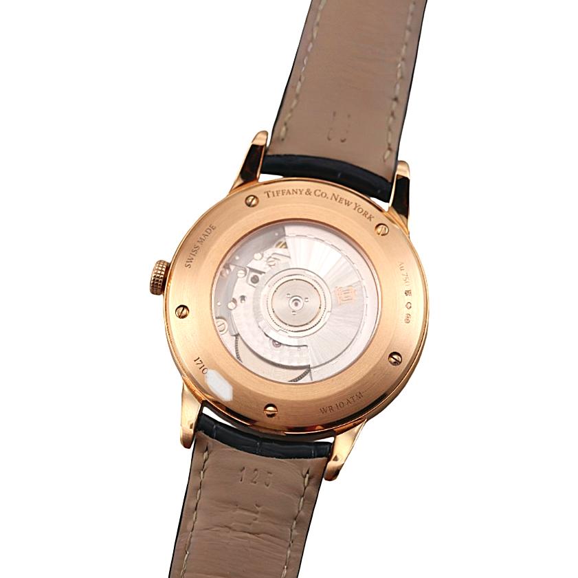 Tiffany & Co New York CT60 3-Hand 18k Gold Watch