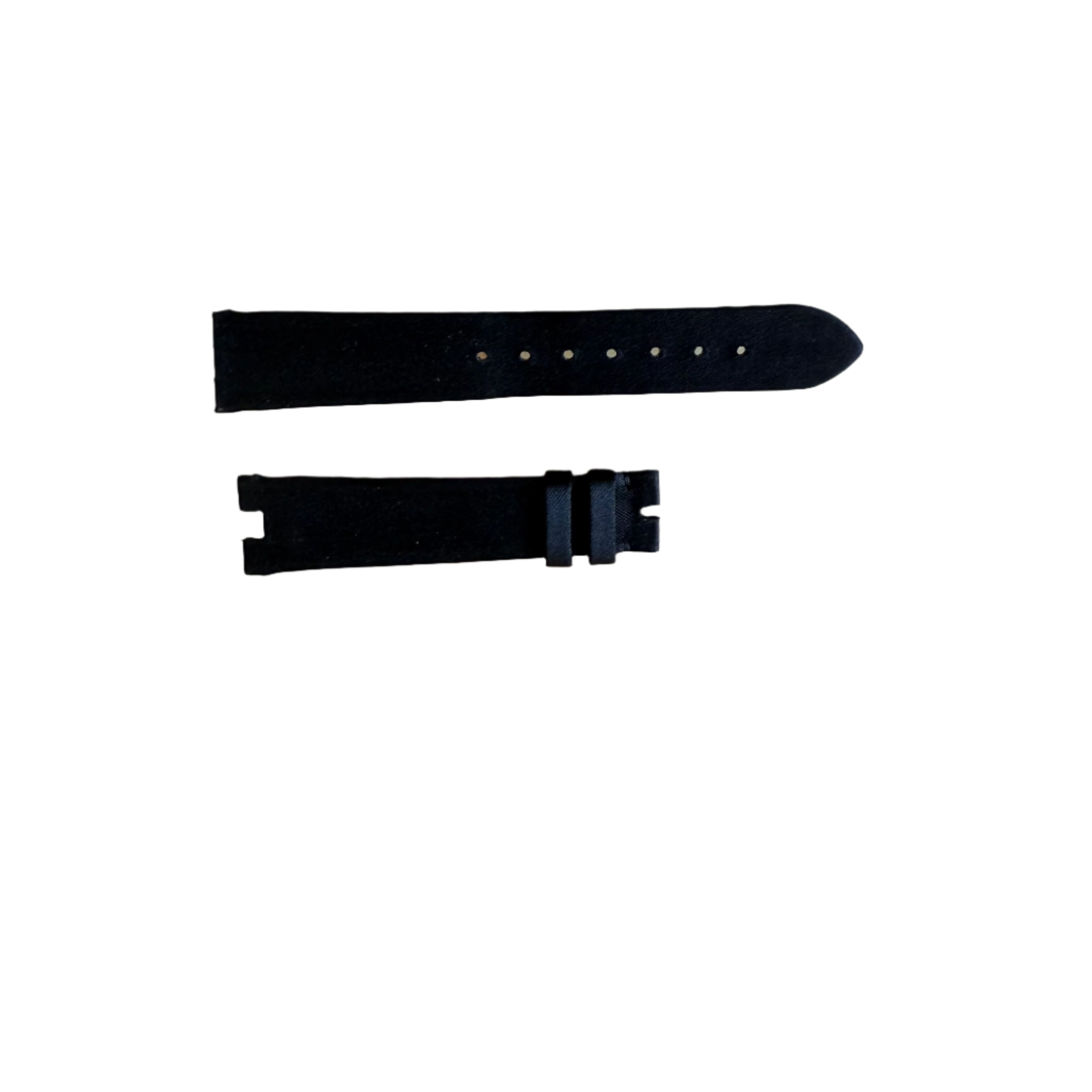 Authentic Breguet Reine de Naples Black Satin Watch Strap Band 16mm