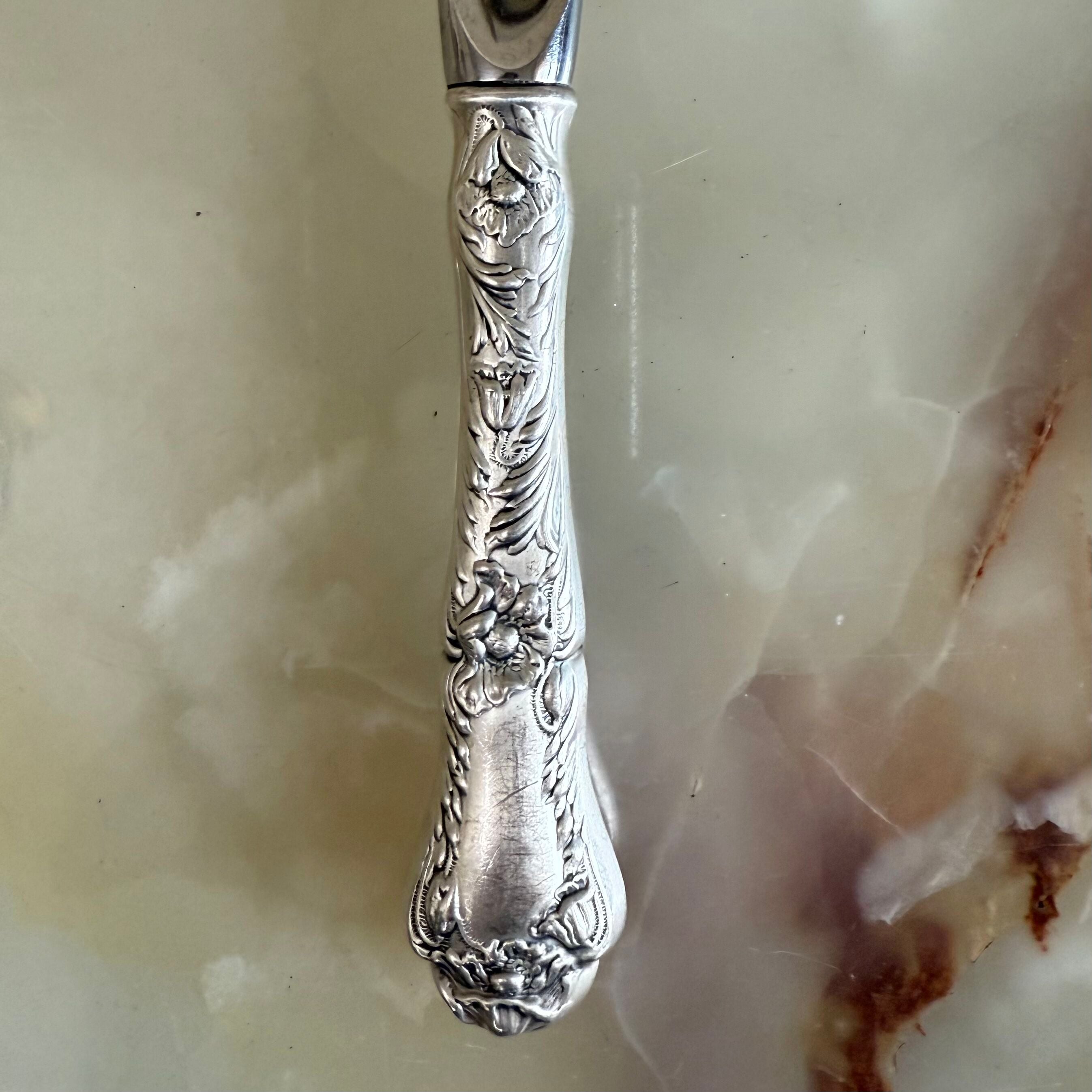 Gorham Poppy Sterling Silver Dinner Knife Set of 12