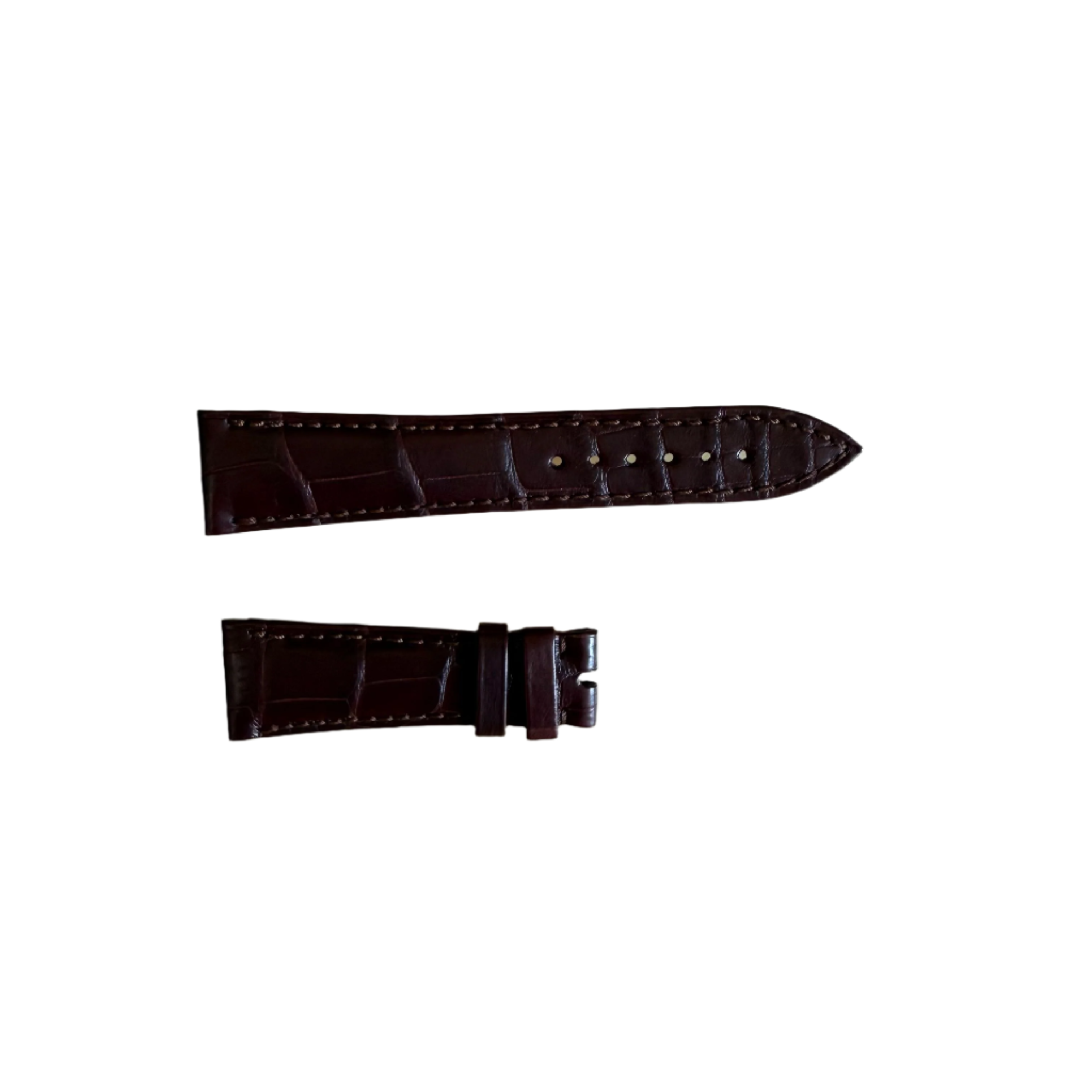 Authentic Breguet Brown Alligator Watch Strap Band 20mm