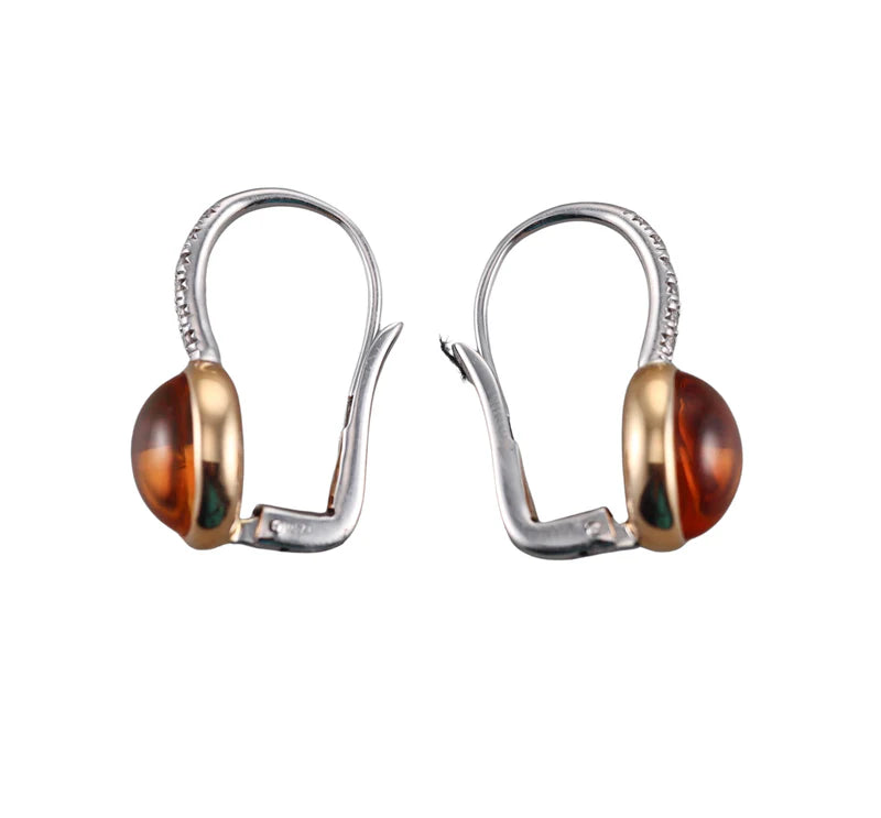 Mimi Milano Leela Citrine Diamond 18k Gold Earrings