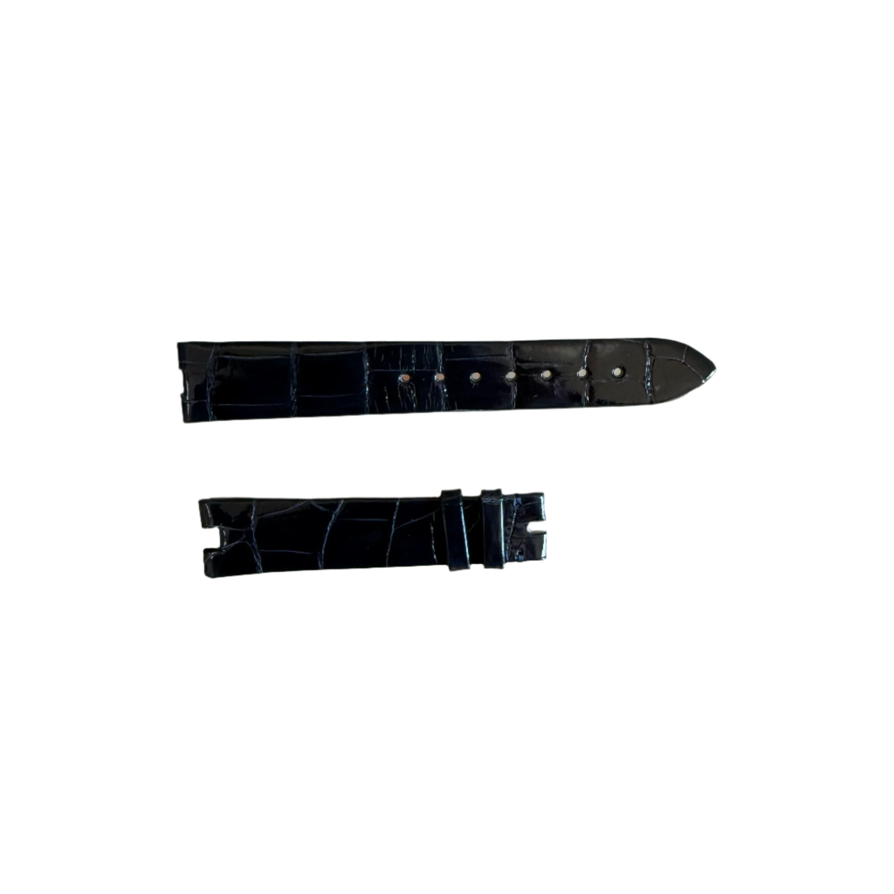 Authentic Breguet Reine de Naples Blue Alligator Watch Strap Band 16mm