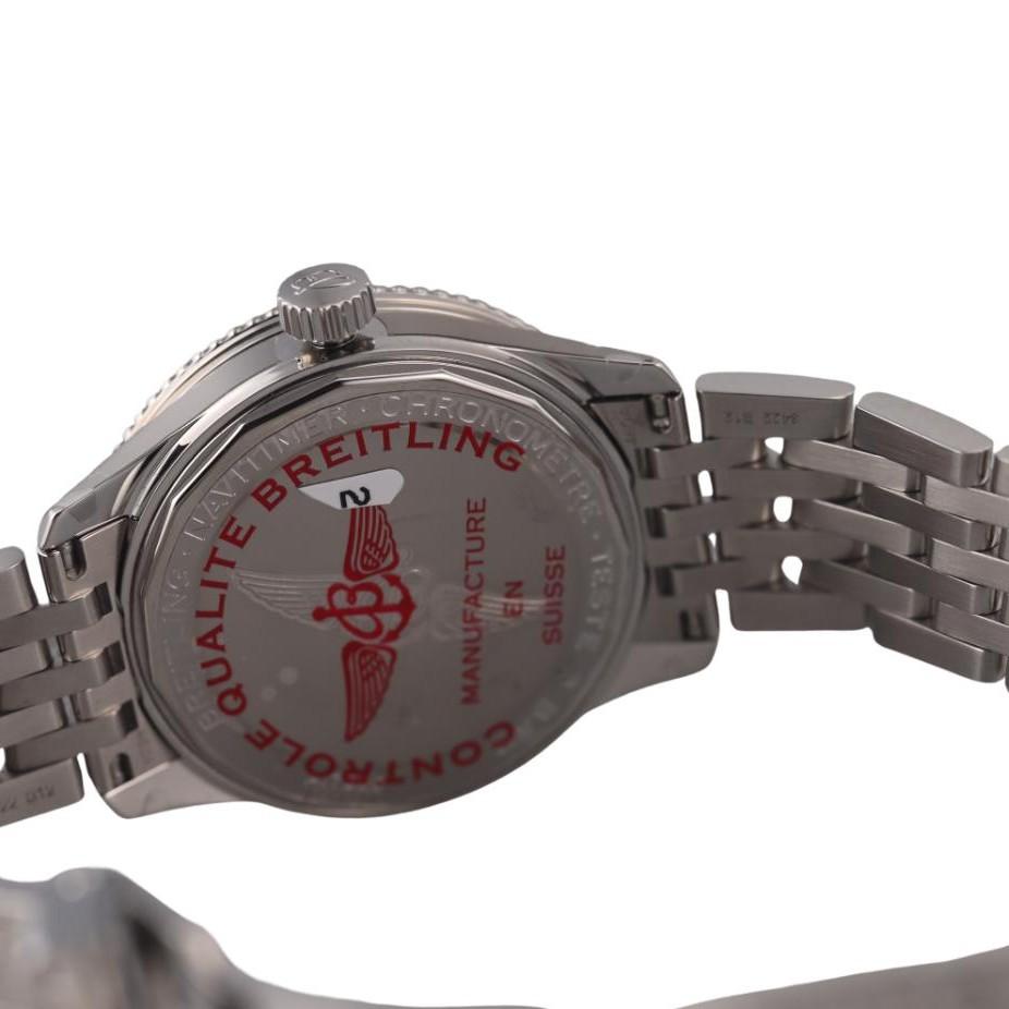 Breitling Navitimer Chronometer Diamond MOP Dial Automatic Watch A17395