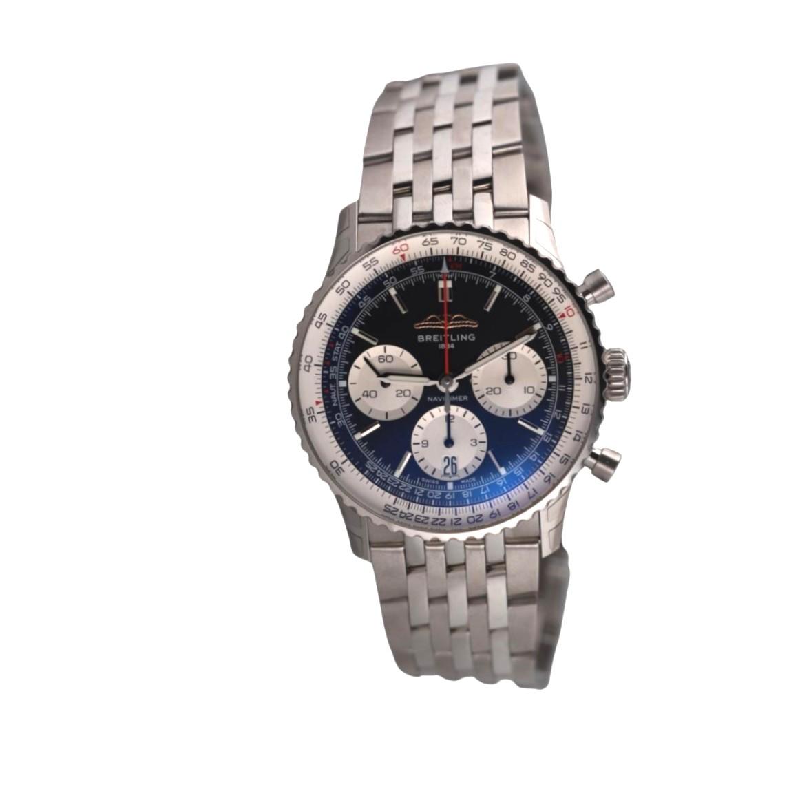 Breitling Navitimer B01 Chronograph 41 Steel Automatic Watch AB0139
