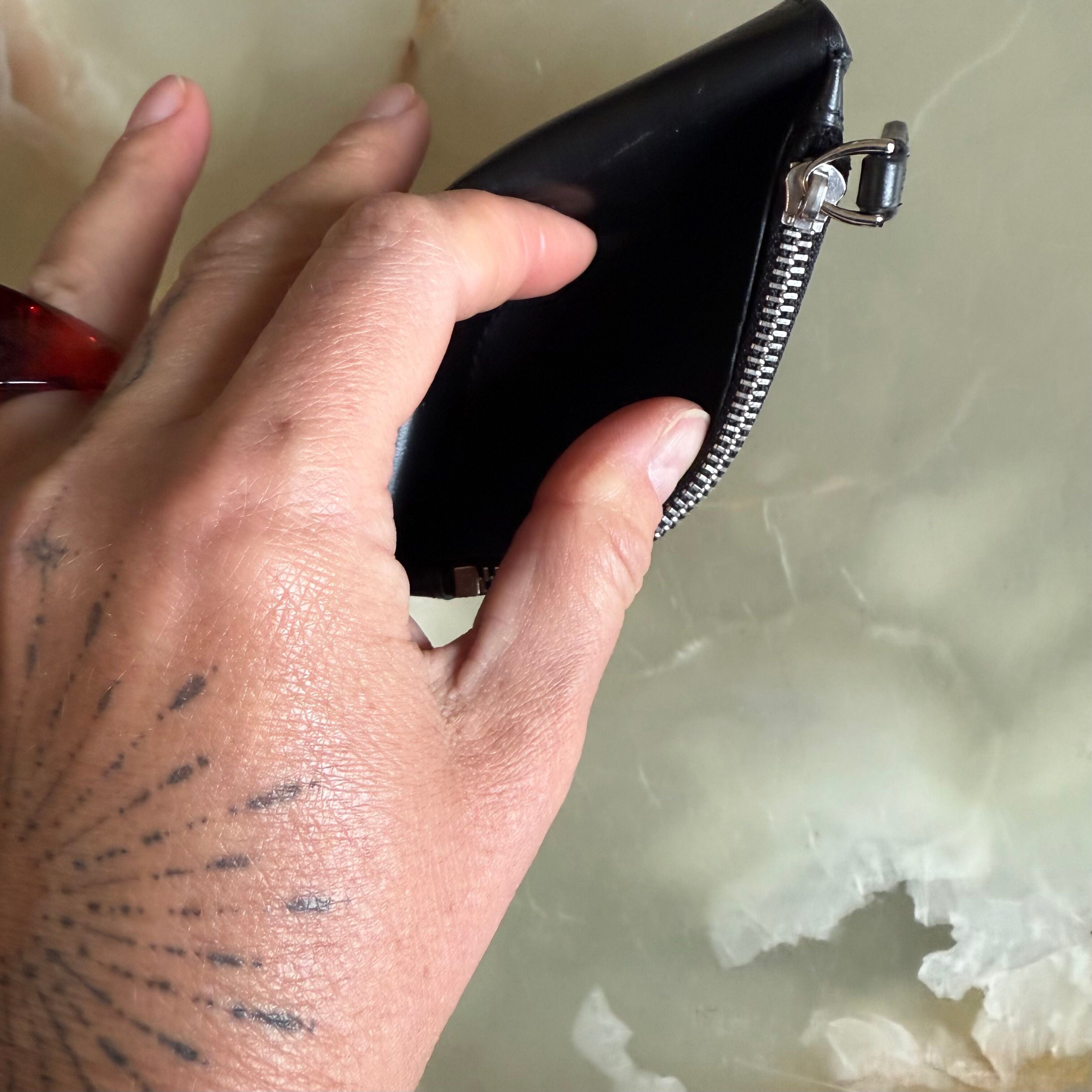 Montblanc Meisterstuck Leather Zipper Card Holder 129907