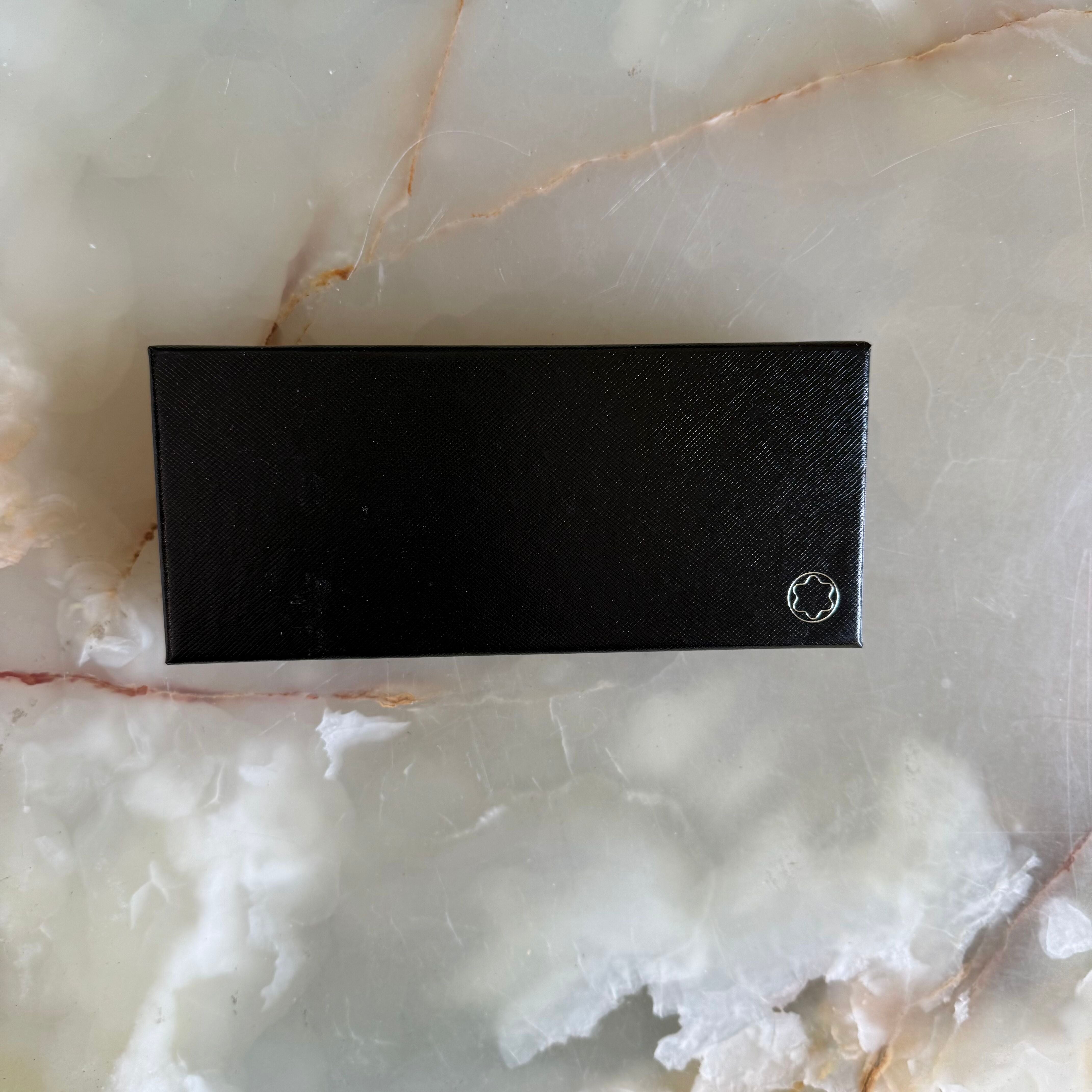 MontBlanc Signature Stone Brown Leather Unisex Keychain 107693