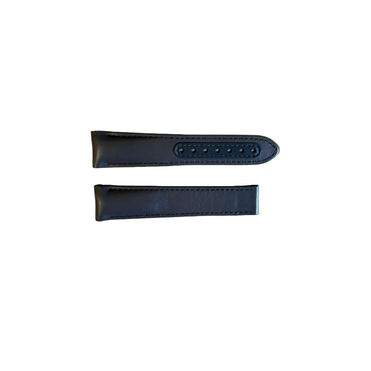 Authentic Omega Grey Leather Watch Strap Band 21mm CUZ014359