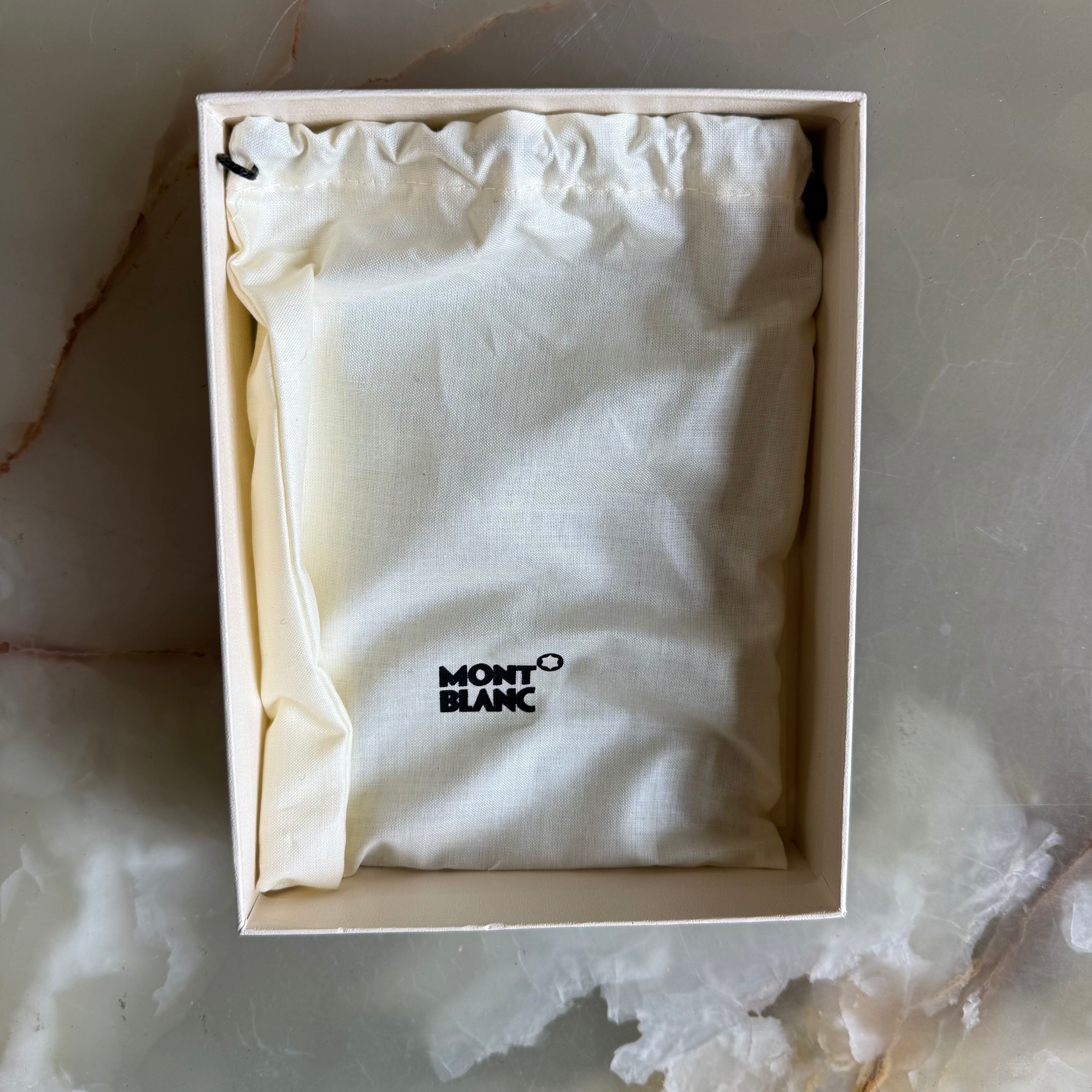 Montblanc Meisterstuck Blue Leather Zipper Card Holder 130453