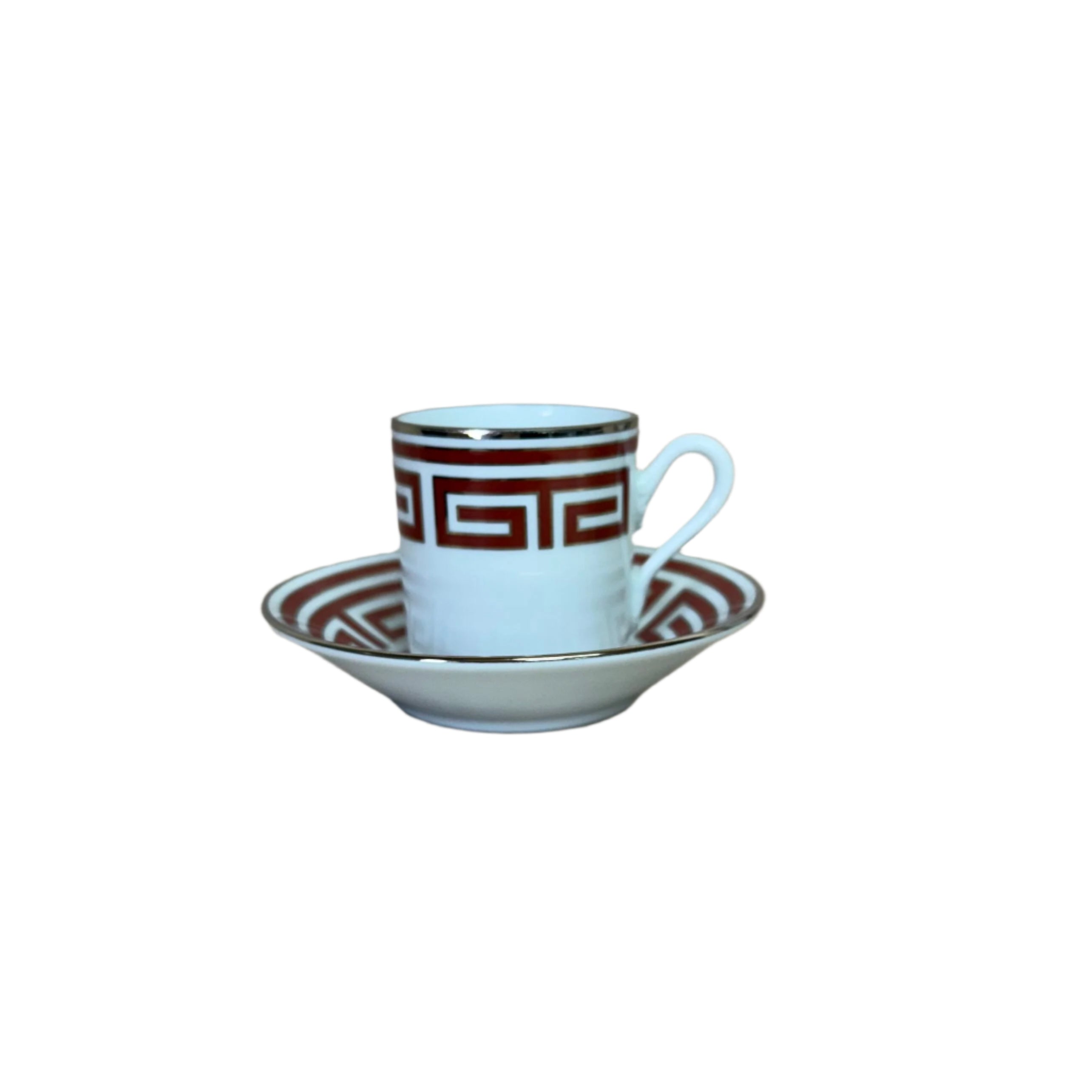 Richard Ginori Labirinto Red 5 pc Dinner Place Setting