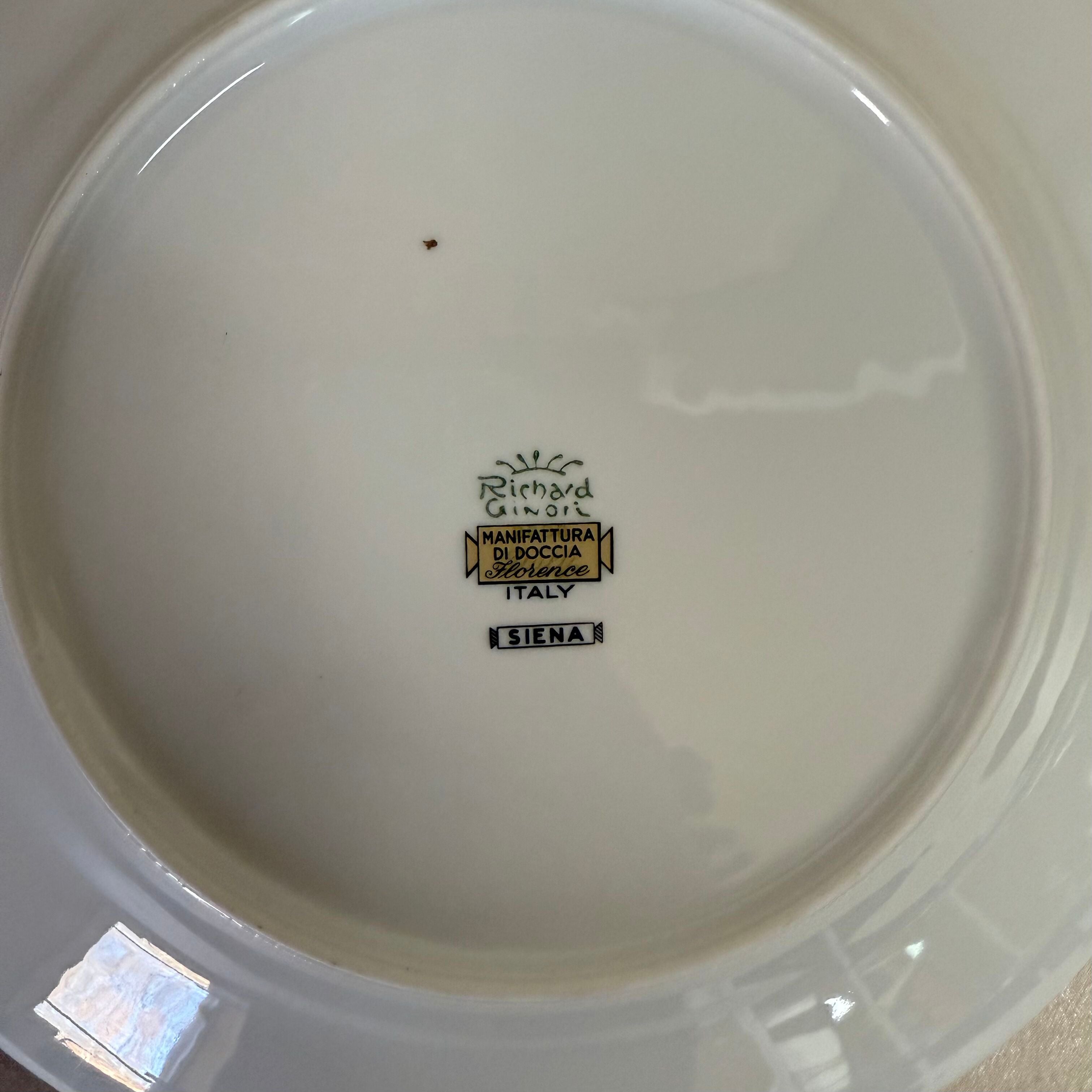 Richard Ginori Galli Rossi 5 pc Dinner Place Setting