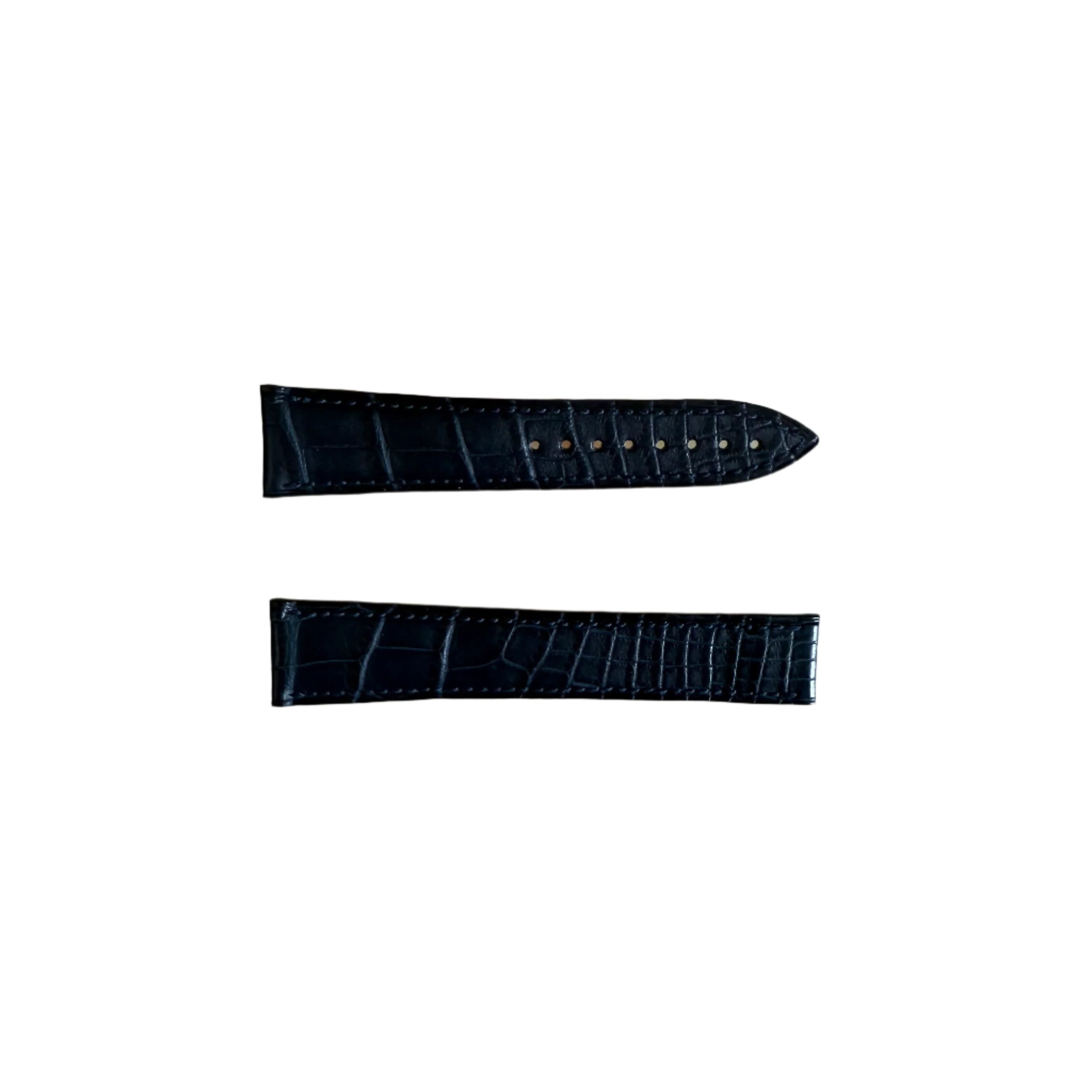 Authentic Blancpain Blue Alligator Watch Strap Band 19mm