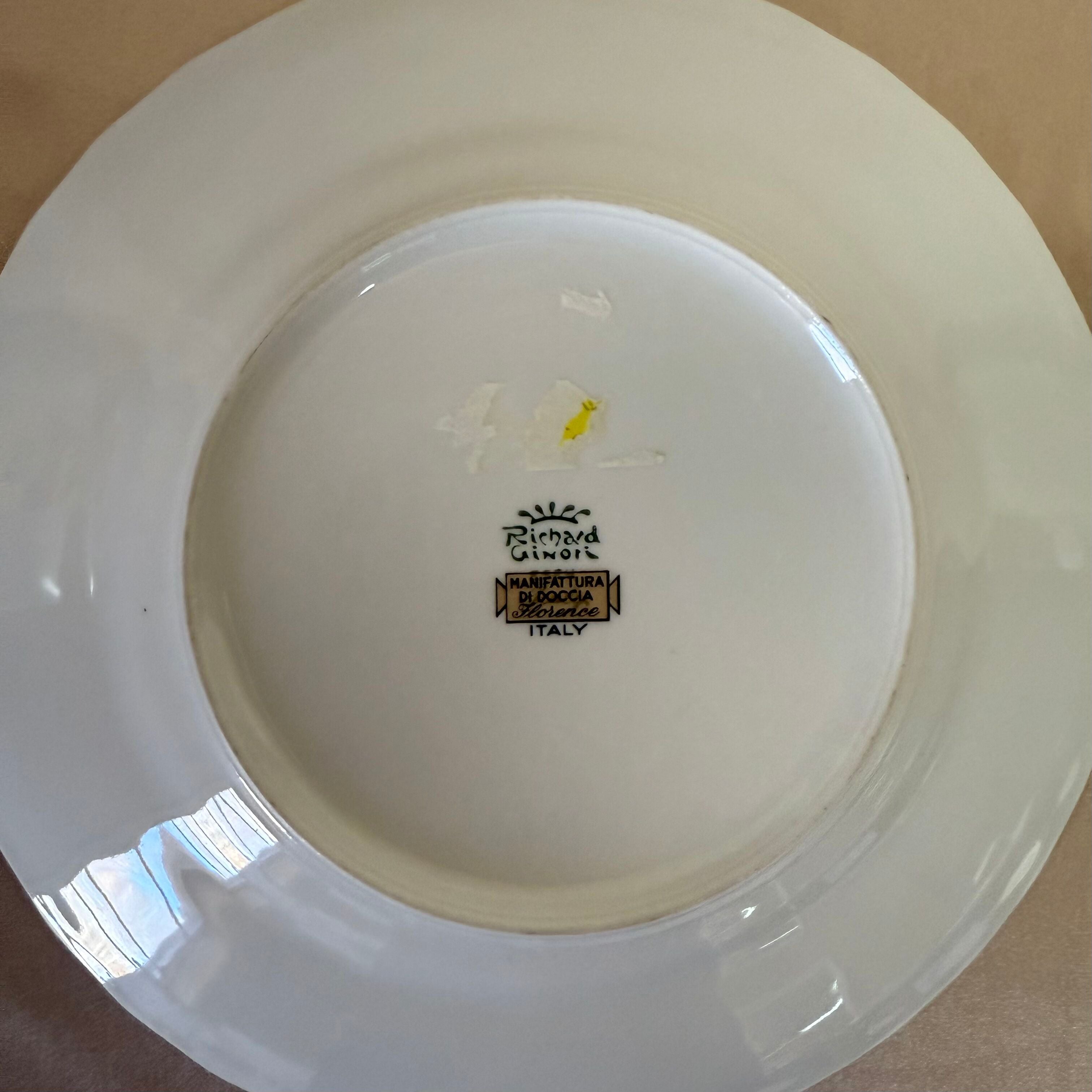 Richard Ginori Galli Rossi 5 pc Dinner Place Setting