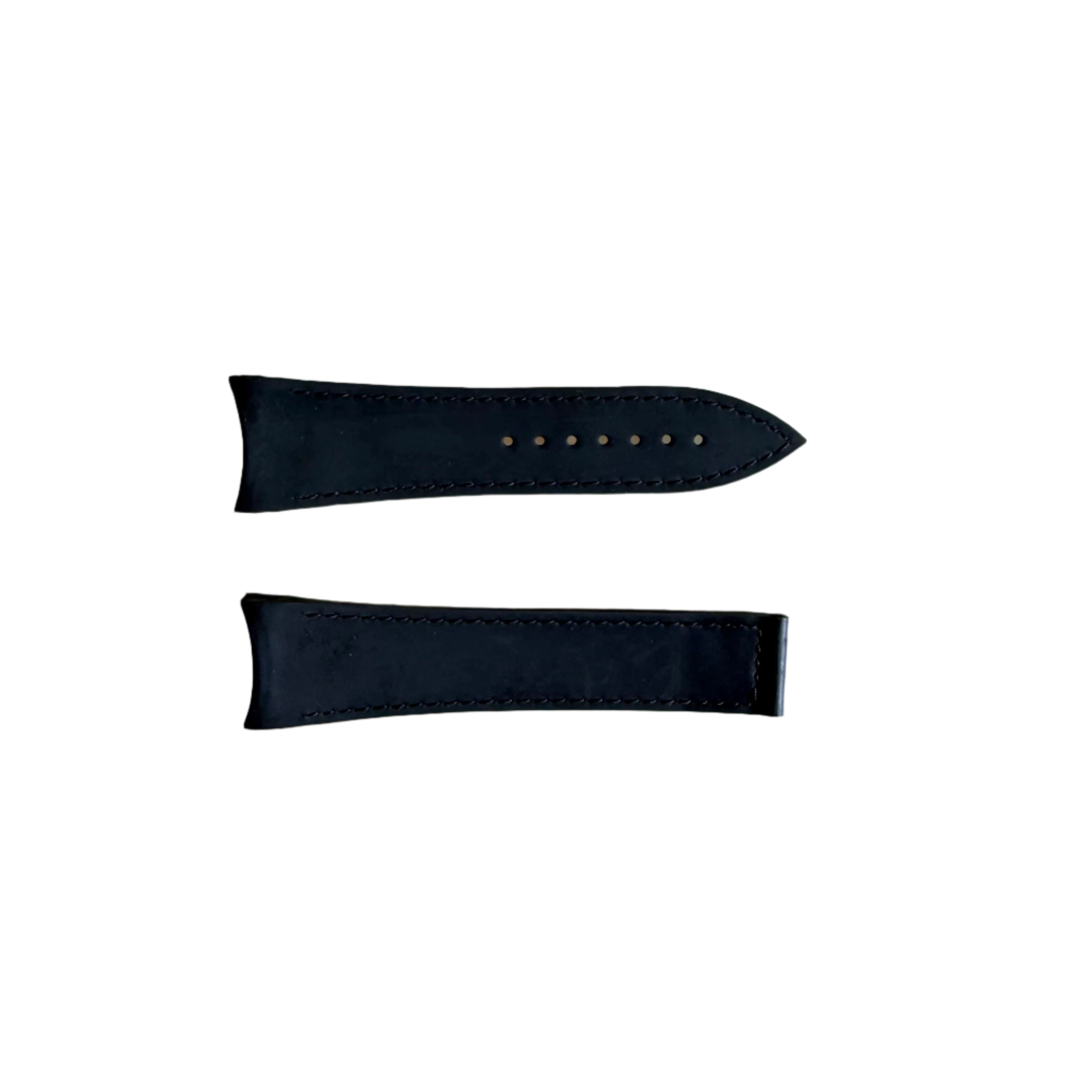 Authentic Blancpain Black Rubber Watch Strap Band 22mm 2850 FL2