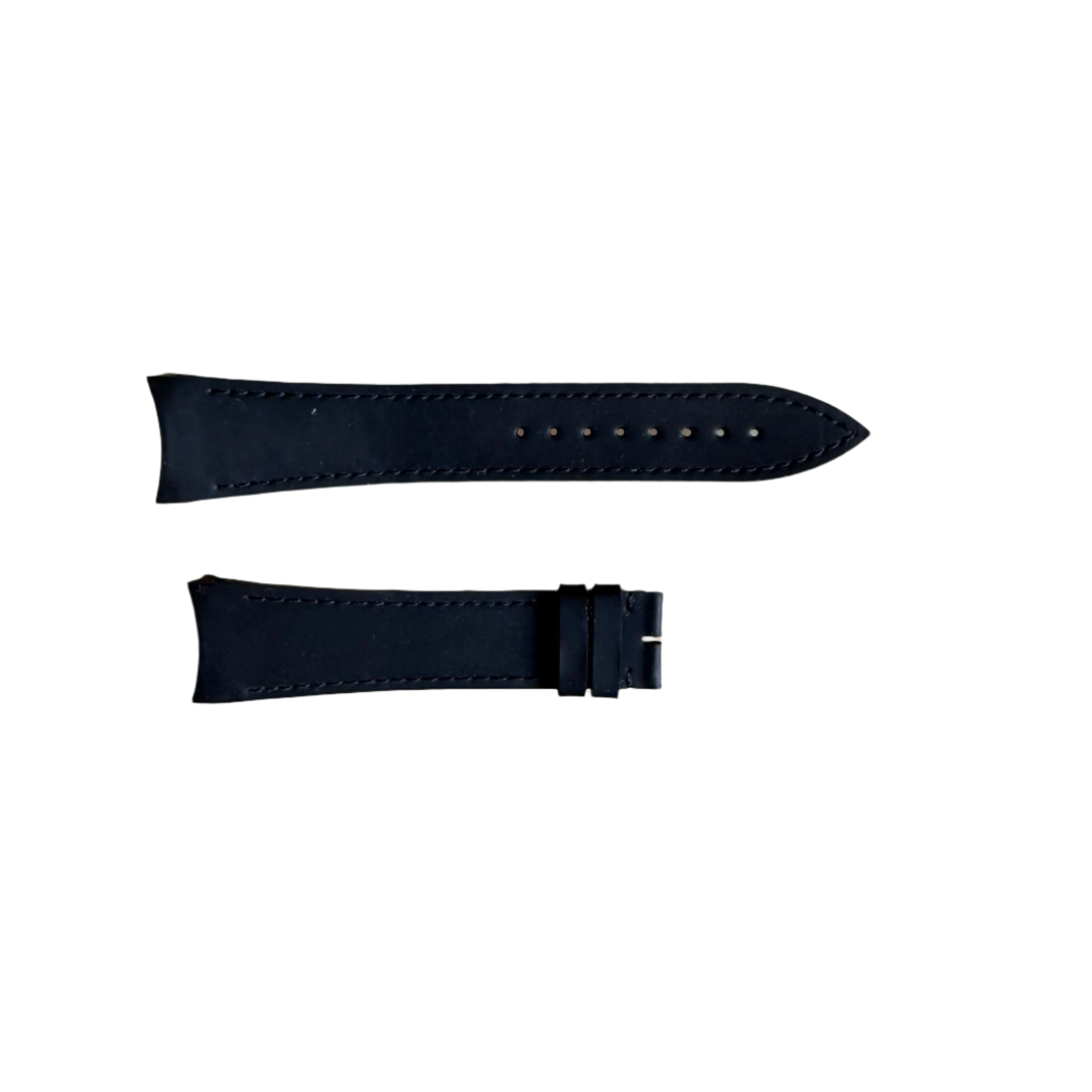 Authentic Blancpain Black Rubber Watch Strap Band 22mm 2041 EE2