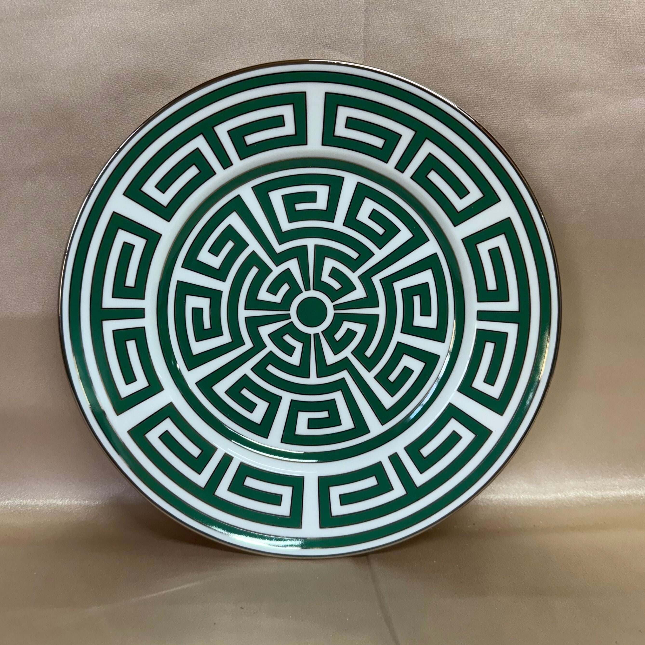 Richard Ginori Labirinto Green 5 pc Dinner Place Setting