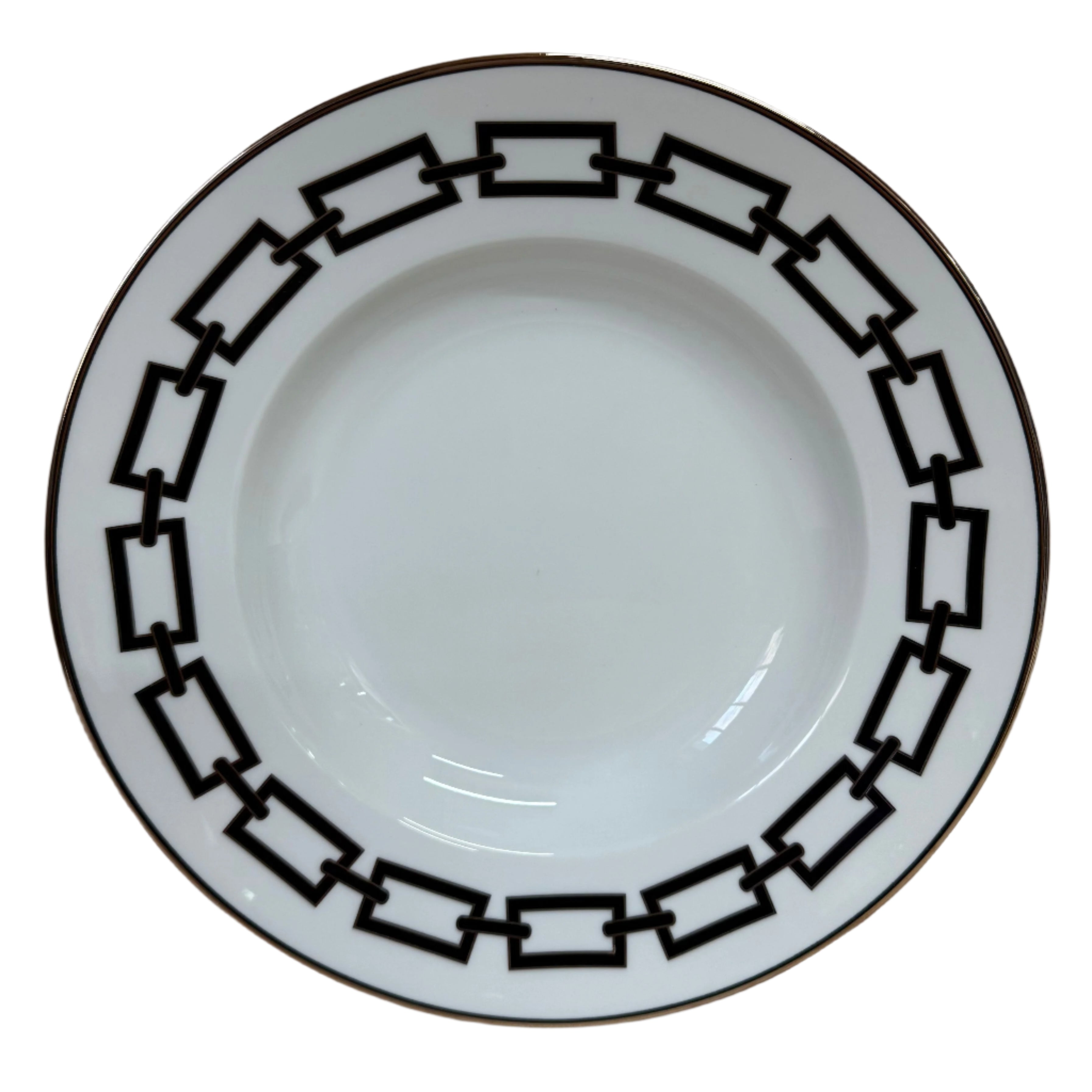Richard Ginori Catene Black 5 pc Dinner Place Setting