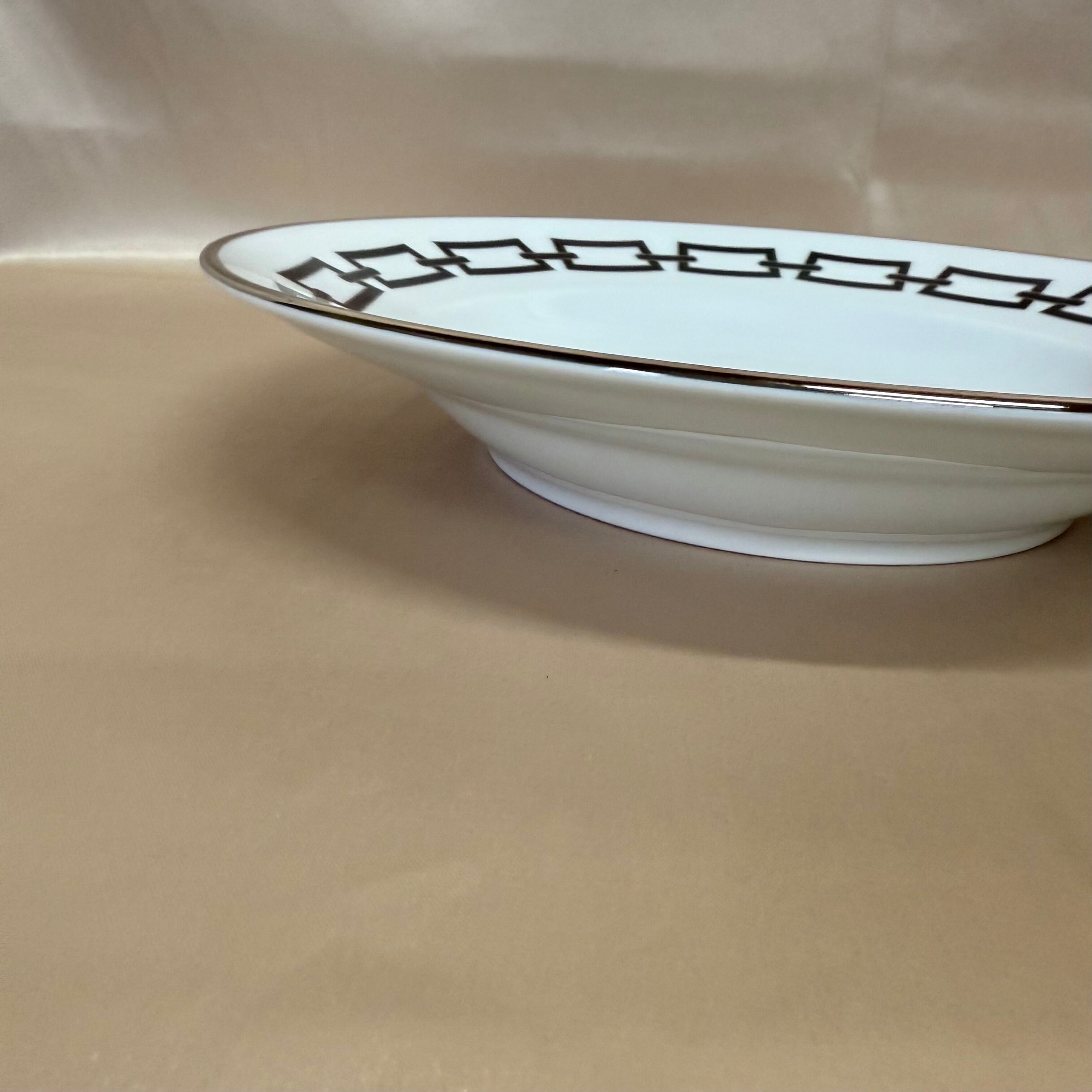 Richard Ginori Catene Black 5 pc Dinner Place Setting