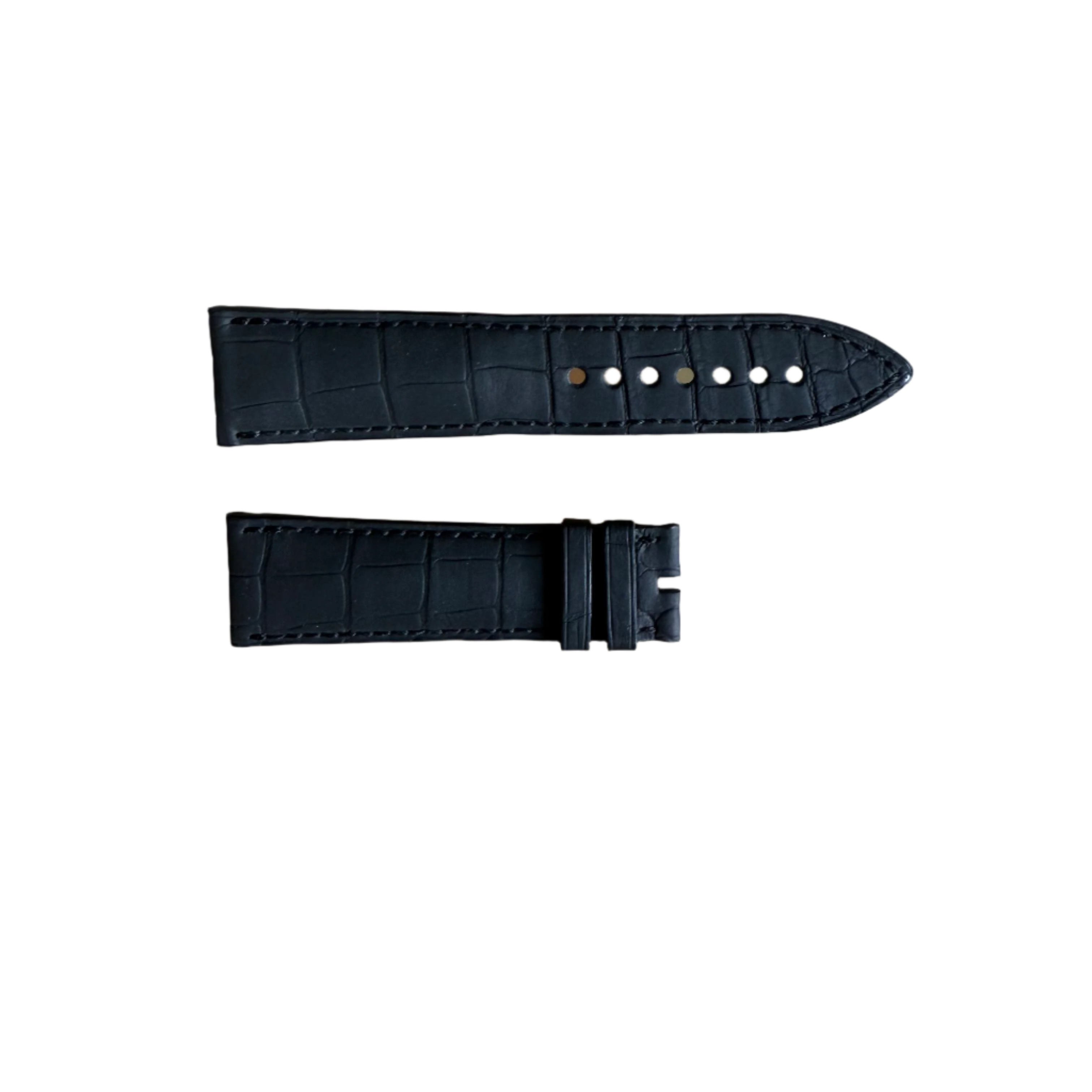 Authentic Blancpain Black Alligator Watch Strap Band 23mm