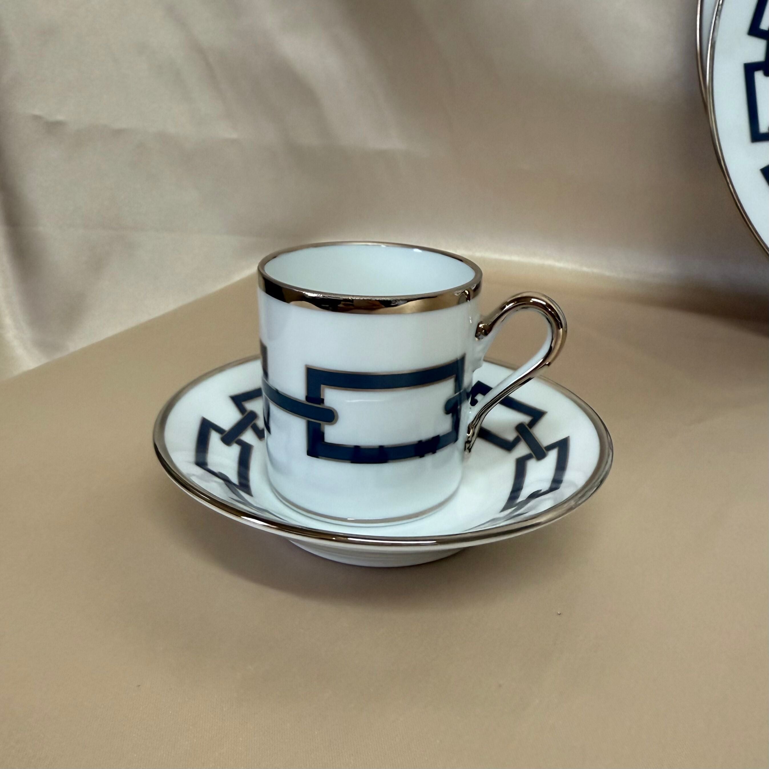 Richard Ginori Catene Blue 5 pc Dinner Place Setting