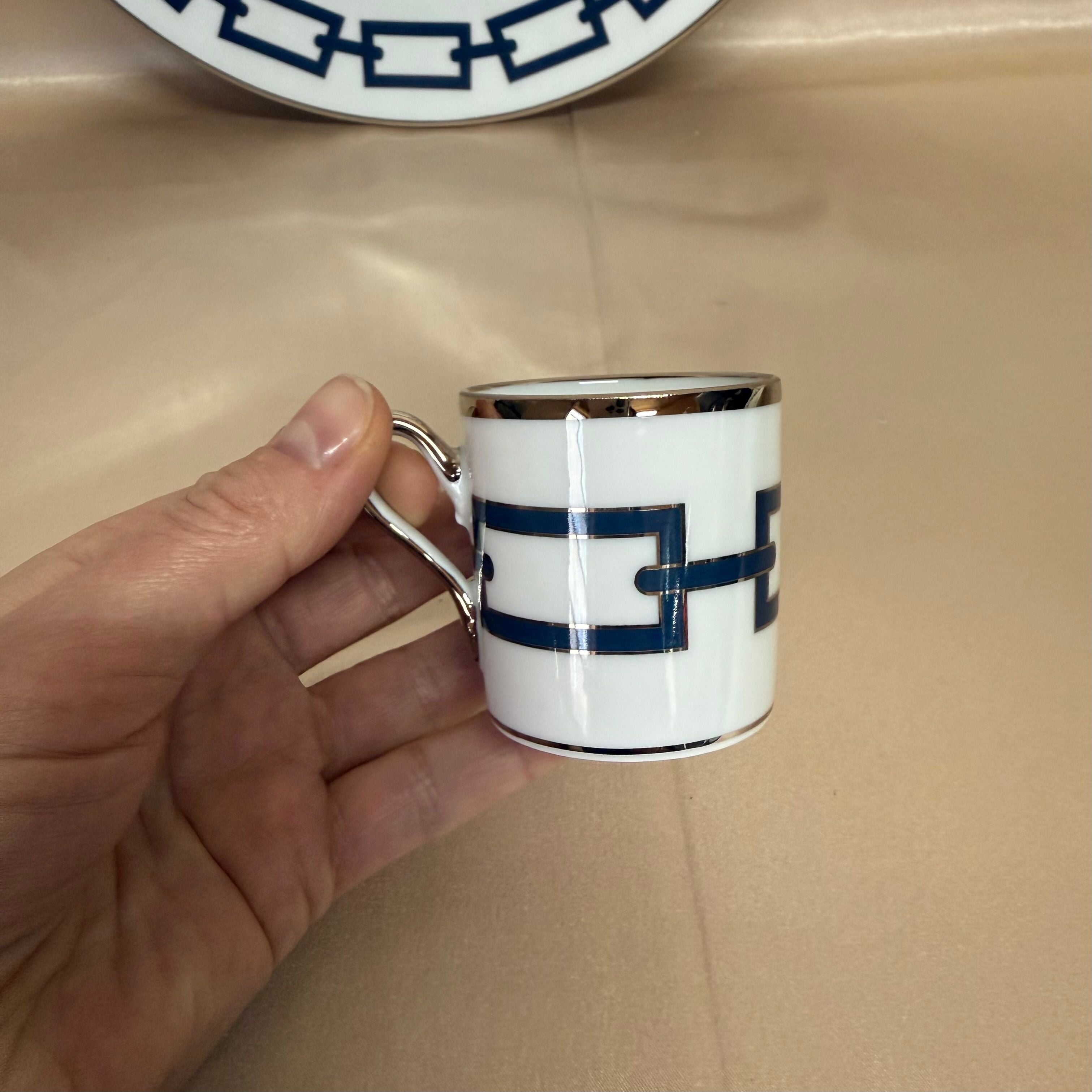 Richard Ginori Catene Blue 5 pc Dinner Place Setting