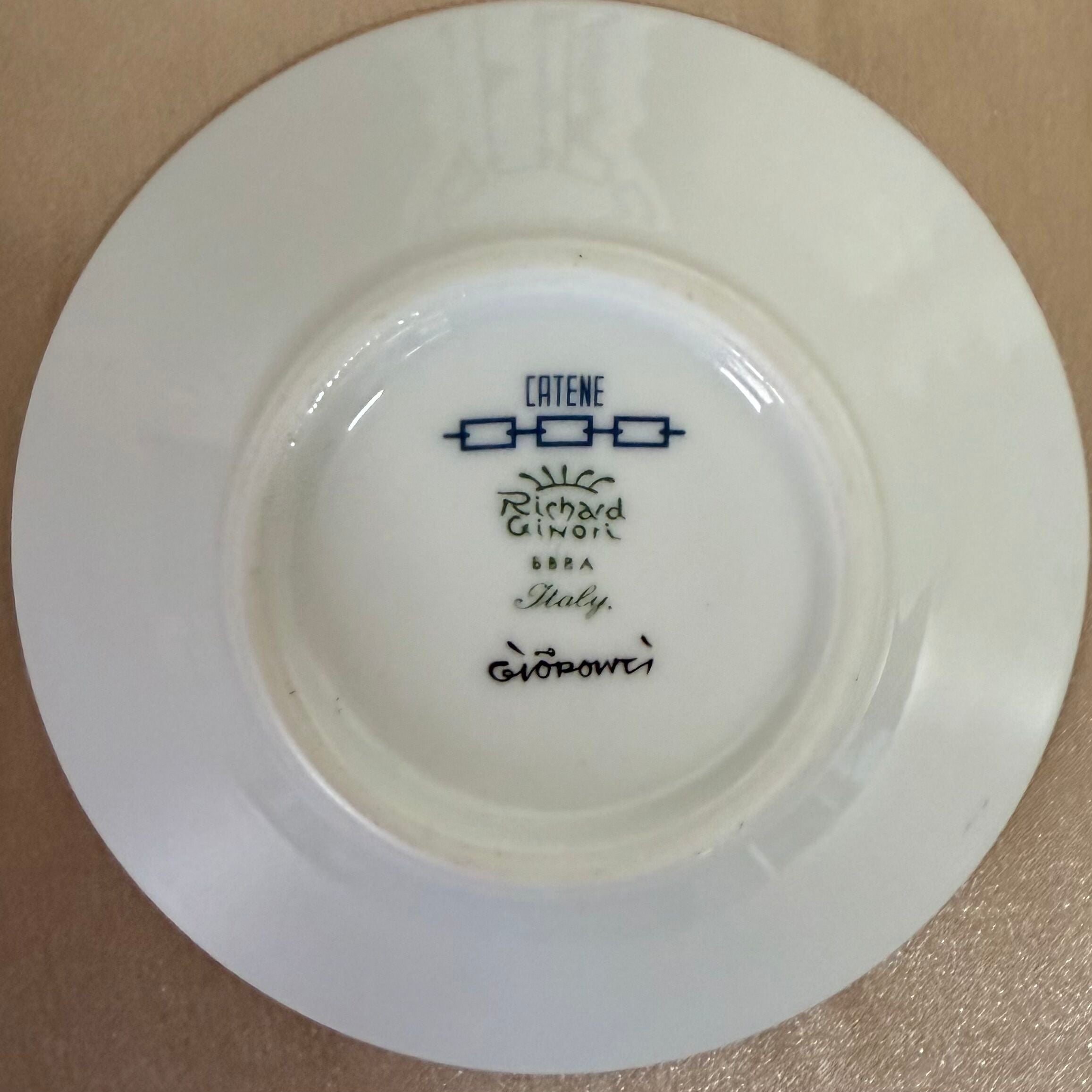 Richard Ginori Catene Blue 5 pc Dinner Place Setting