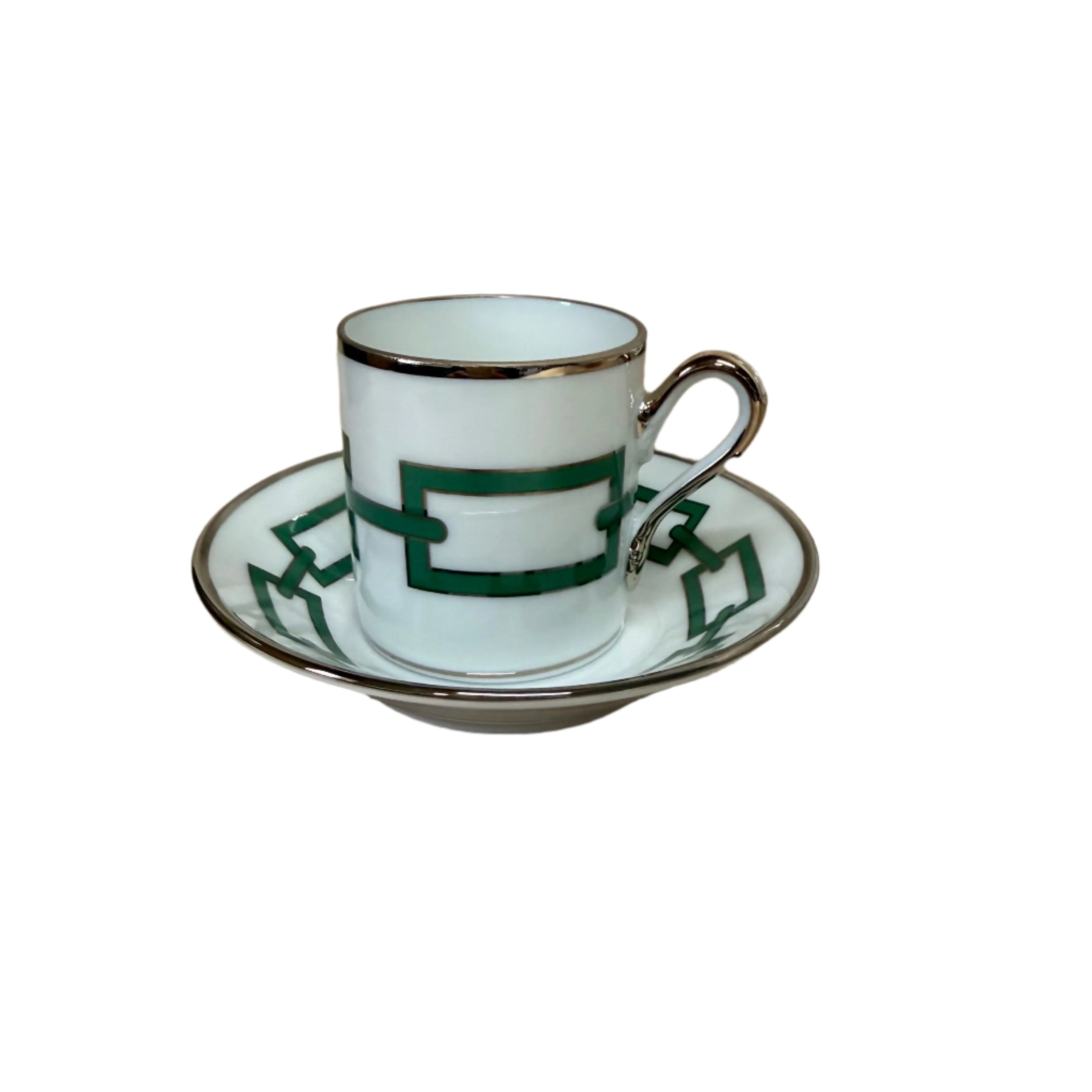 Richard Ginori Catene Green 5 pc Dinner Place Setting