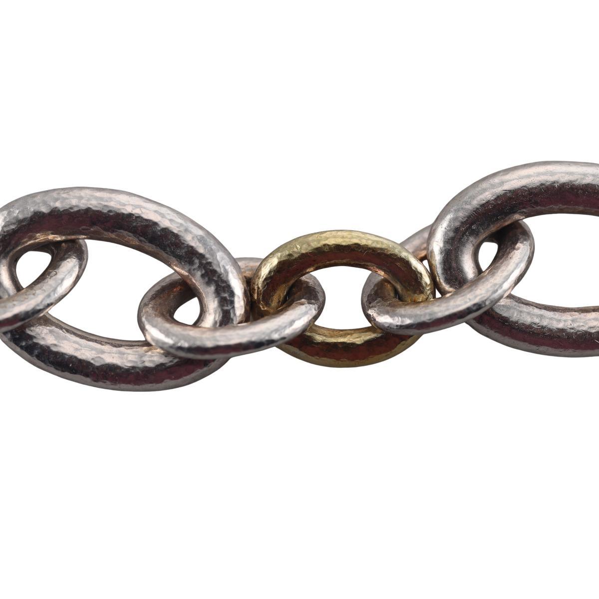 Gurhan Hoopla Sterling Gold Bracelet