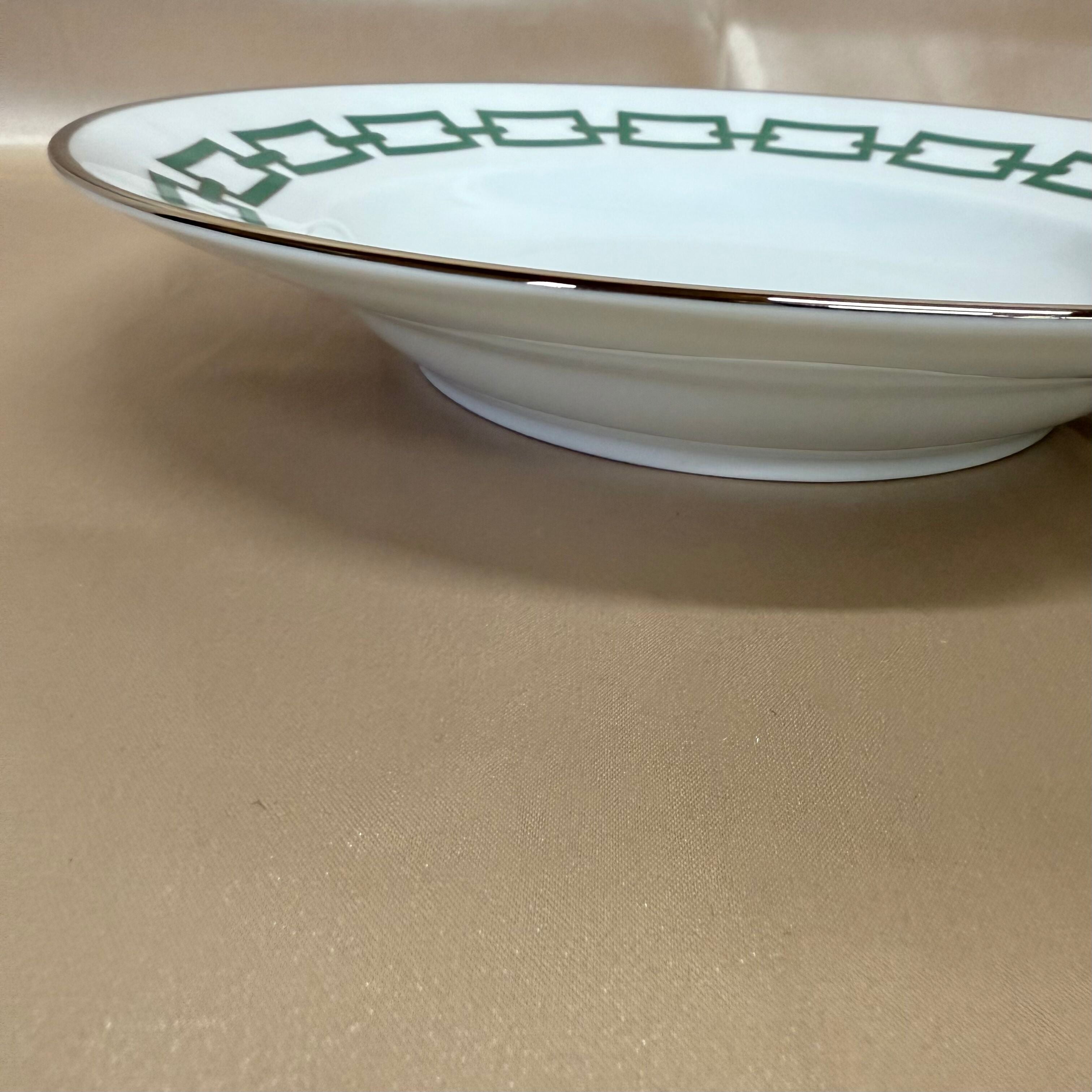 Richard Ginori Catene Green 5 pc Dinner Place Setting