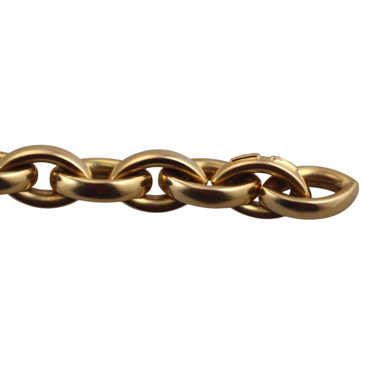 Roberto Coin 18K Gold Diamond Link Bracelet