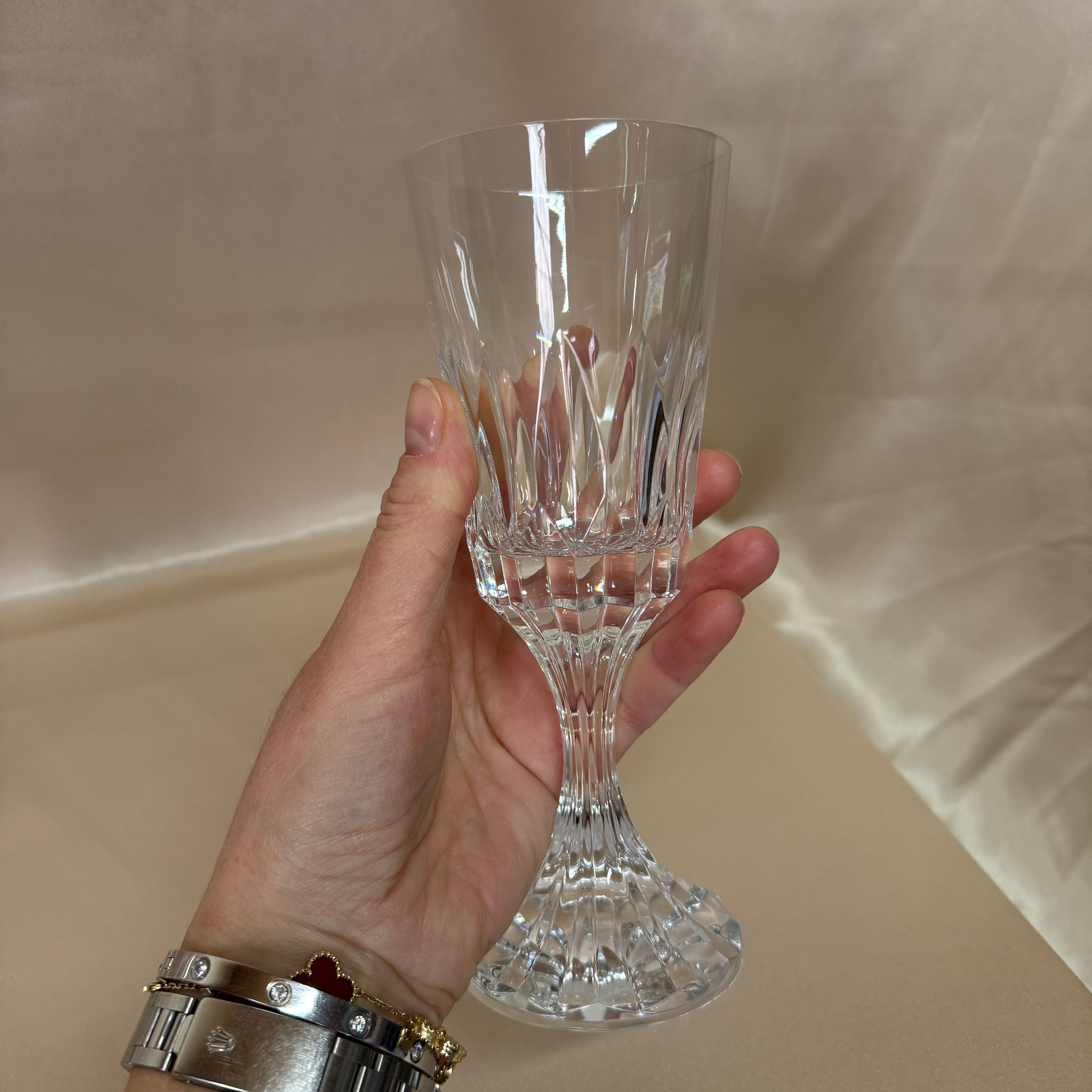 Baccarat Crystal D'Assas Water Goblet Set of 4