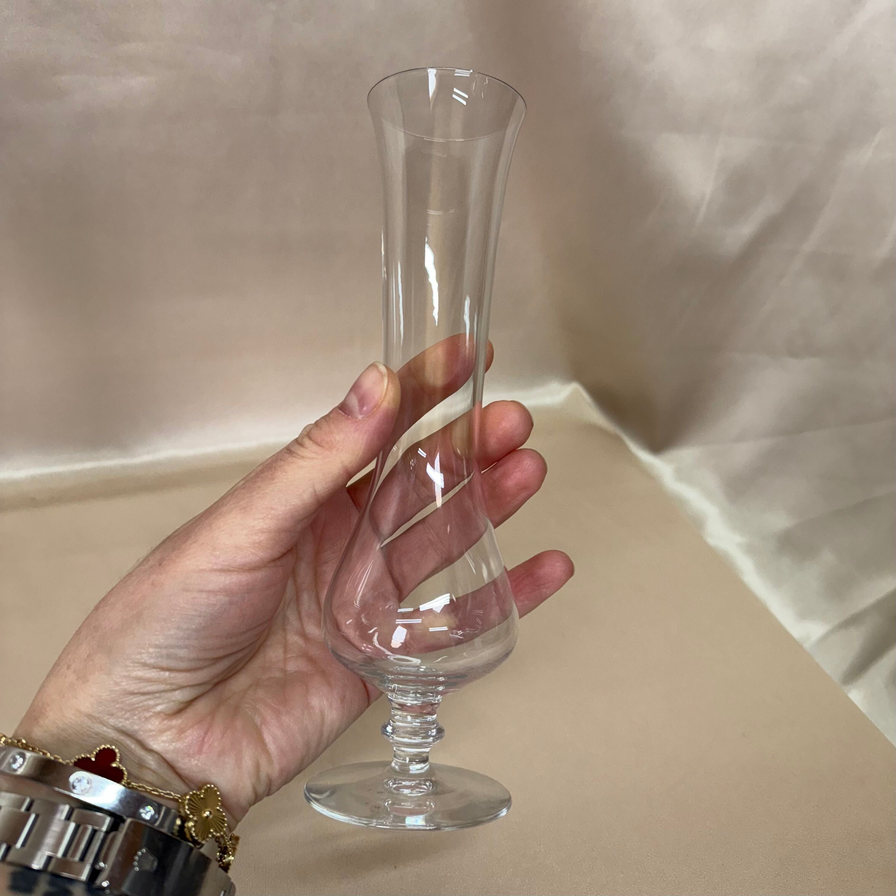 Baccarat Crystal Cosmos Champagne Glass Set of 10