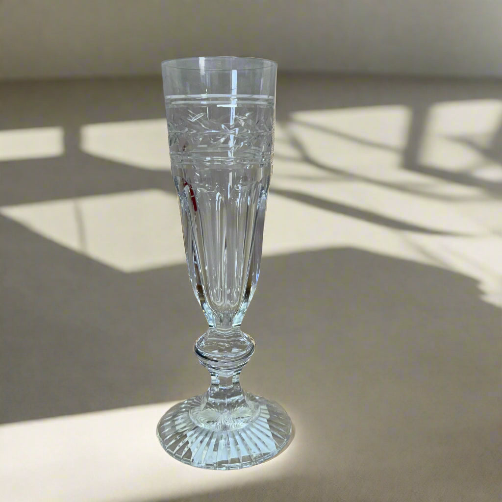 Baccarat Crystal Jonzac Champagne Glass