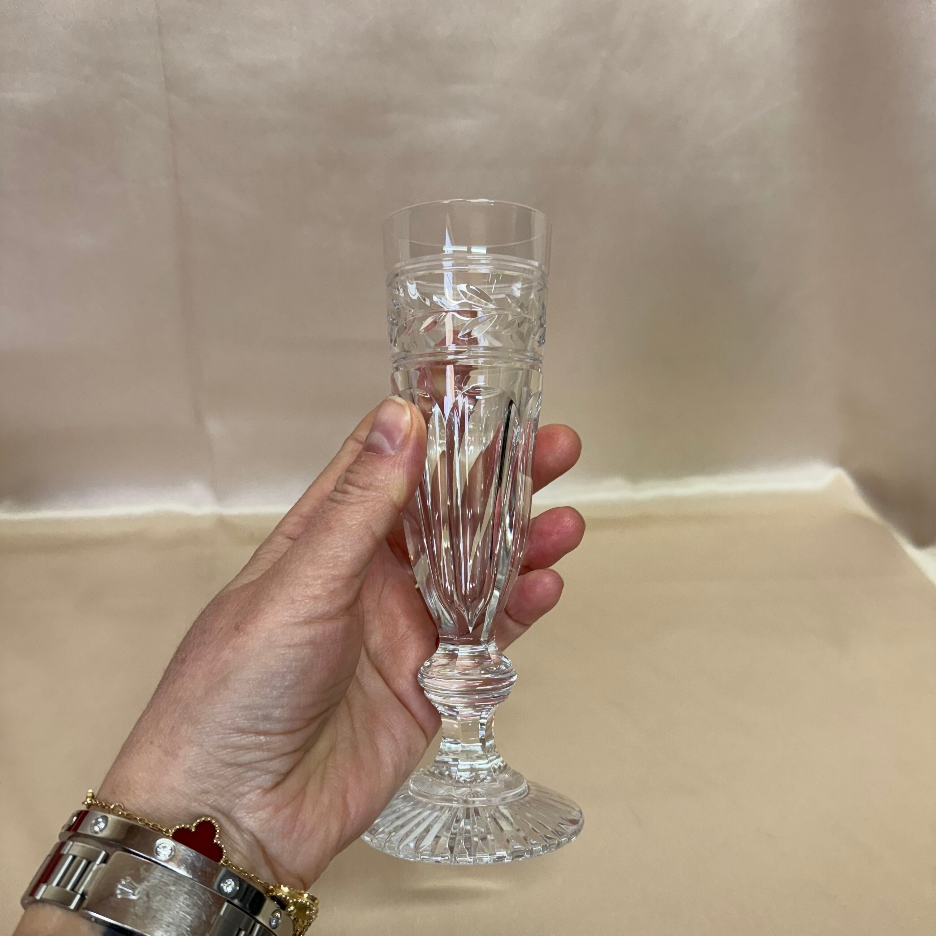 Baccarat Crystal Jonzac Champagne Glass