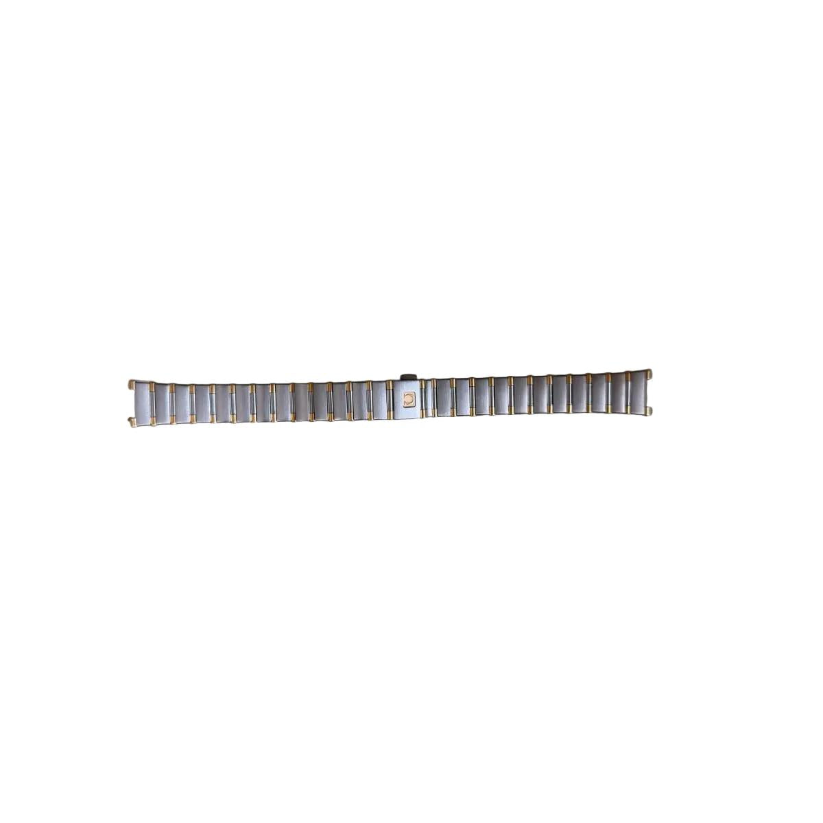 Authentic Omega Constellation Steel 18k Gold Watch Bracelet 14mm 6553/865