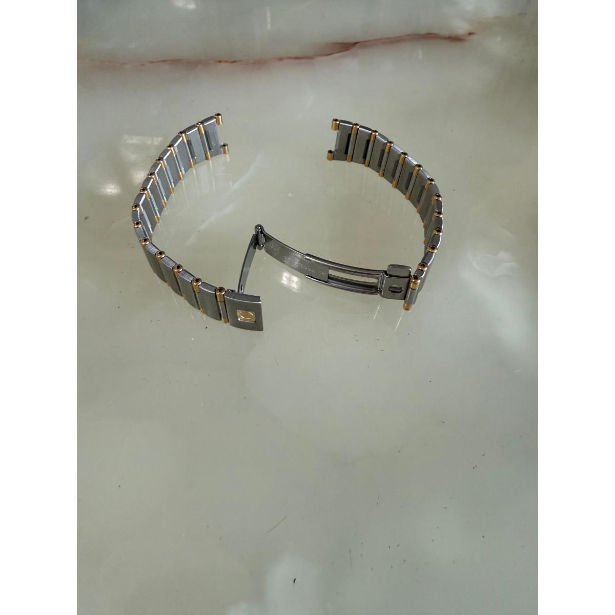 Authentic Omega Constellation Steel 18k Gold Watch Bracelet 14mm 6553/865