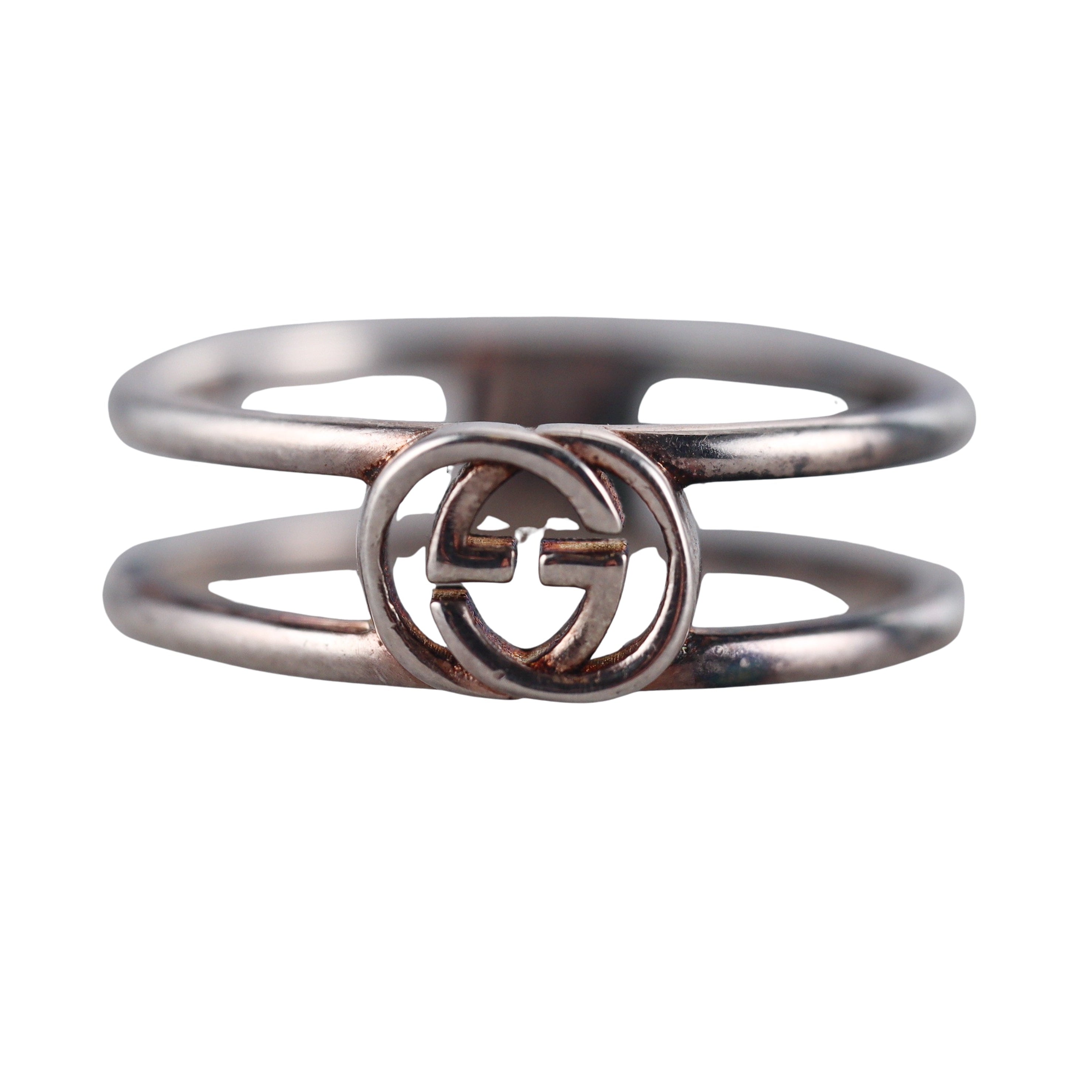 Gucci Sterling Silver Ring Retail$290