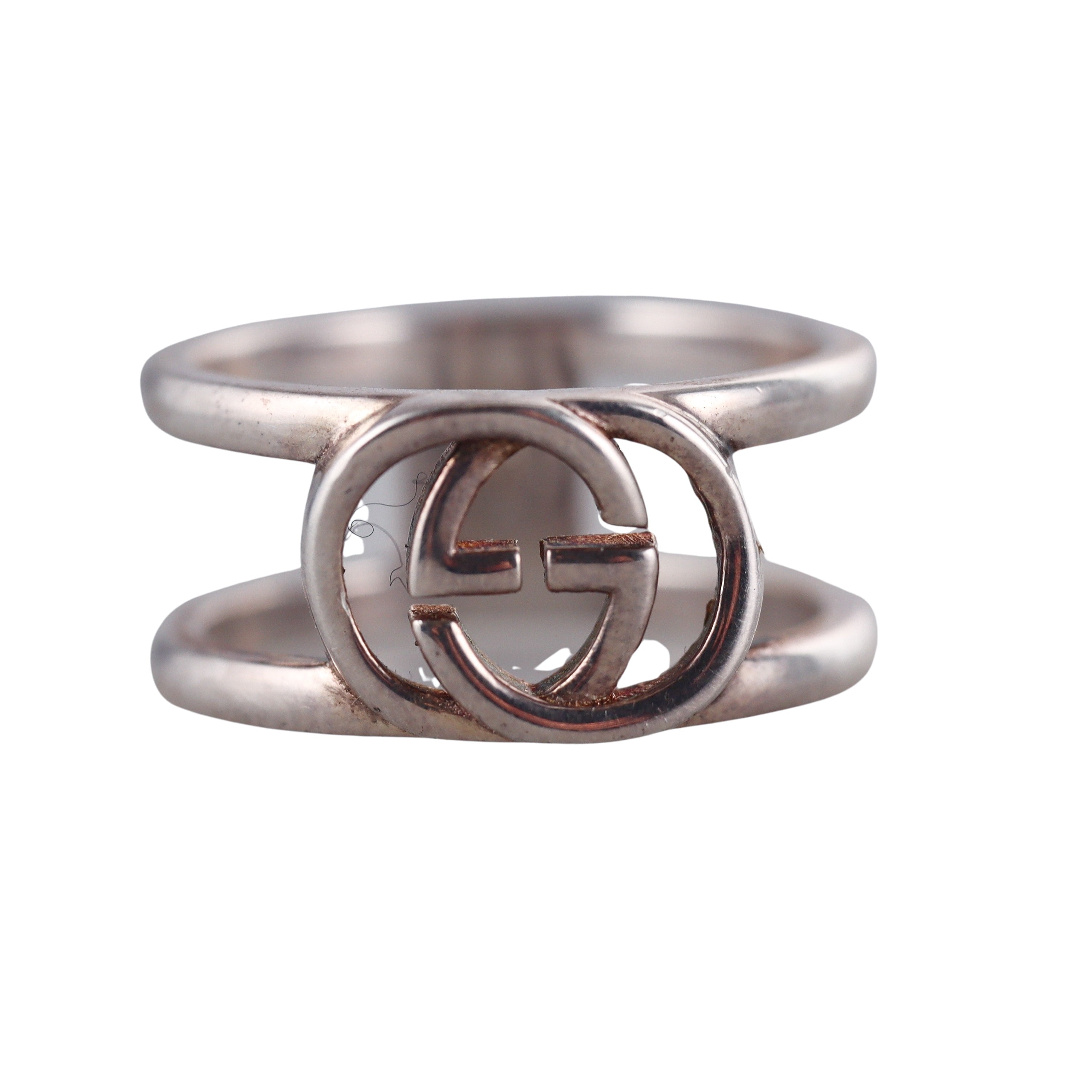 Gucci Sterling Silver Ring Retail $300