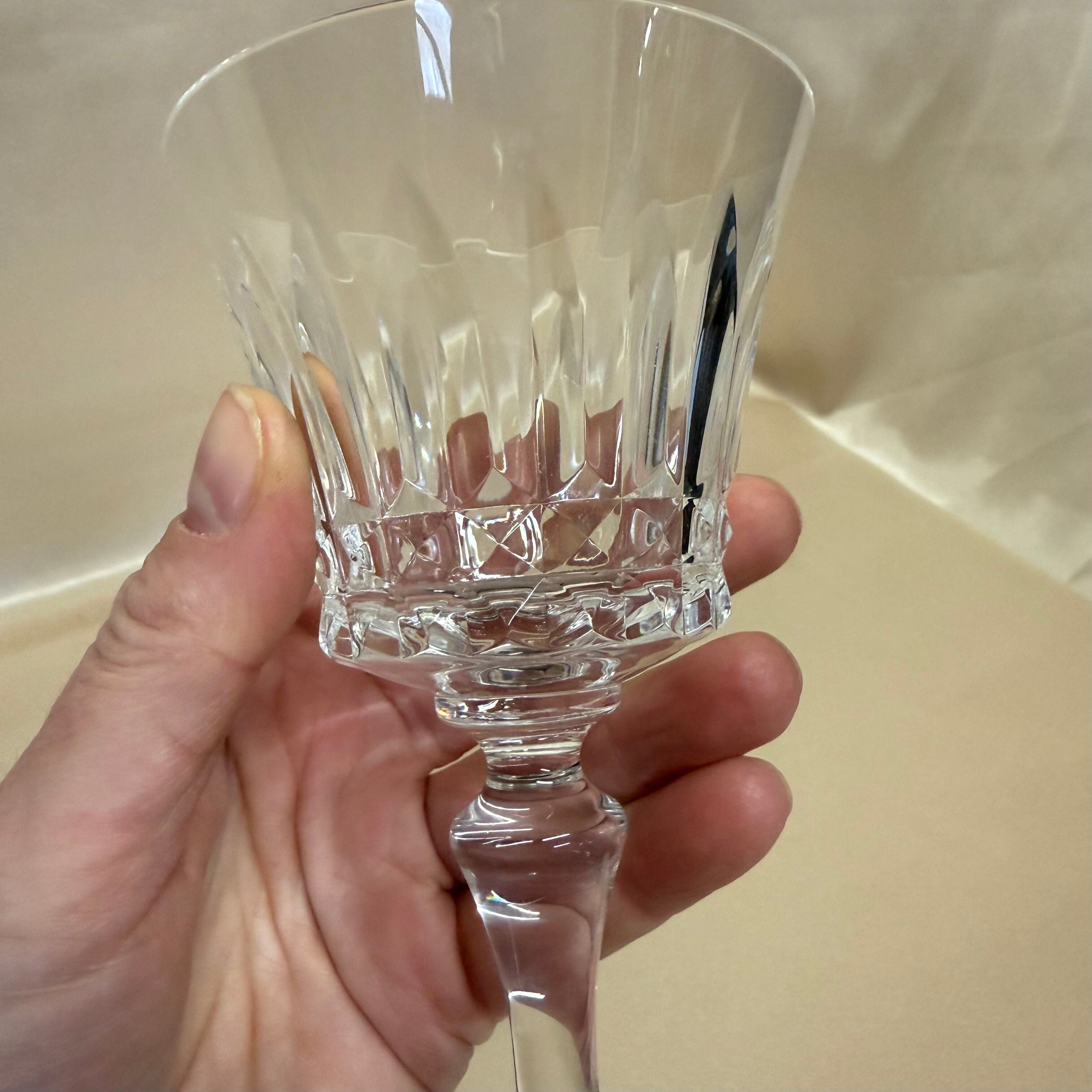 Baccarat Piccadilly Claret Wine Glass Set of 2