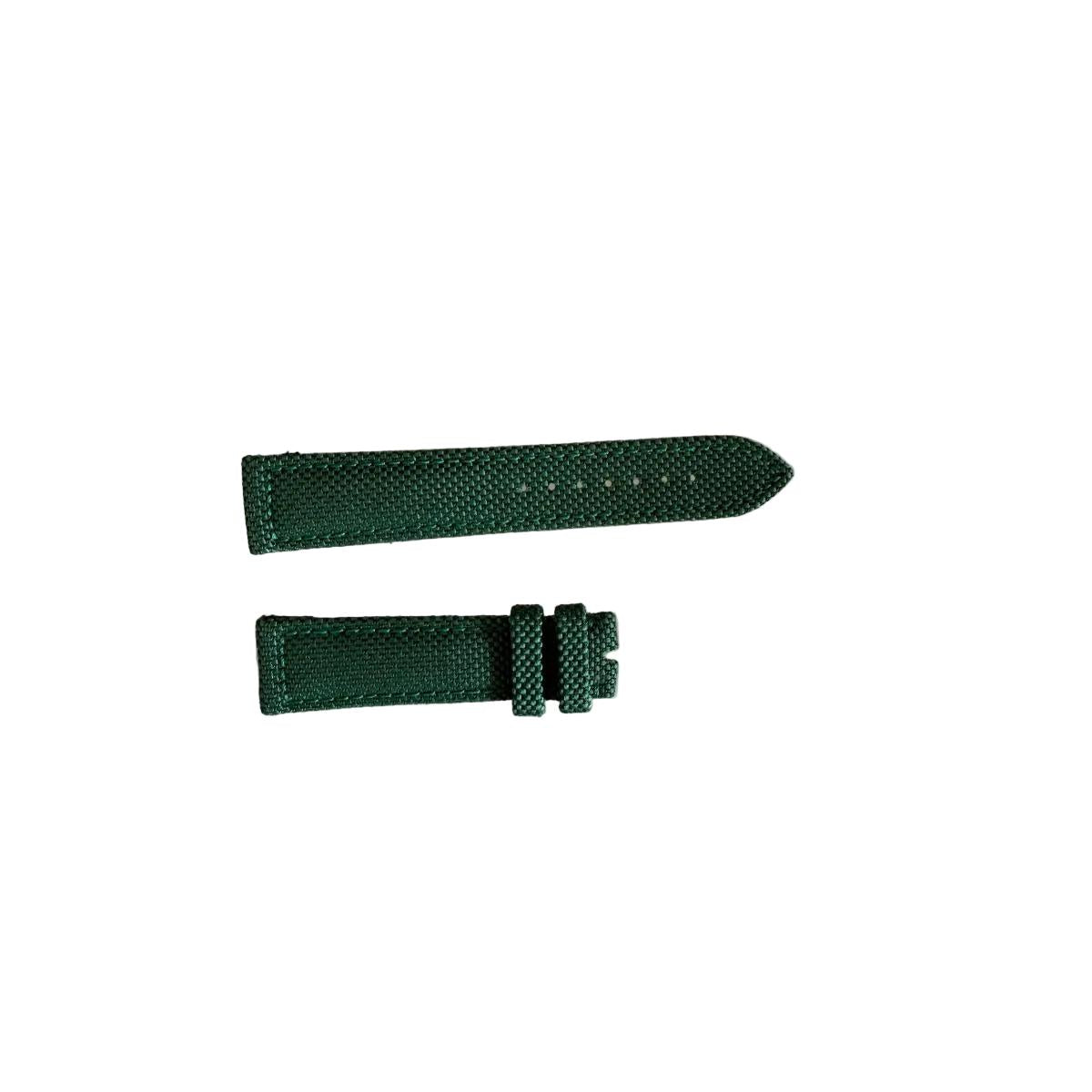 Authentic Omega Green Fabric Watch Strap Band 20mm 98000070